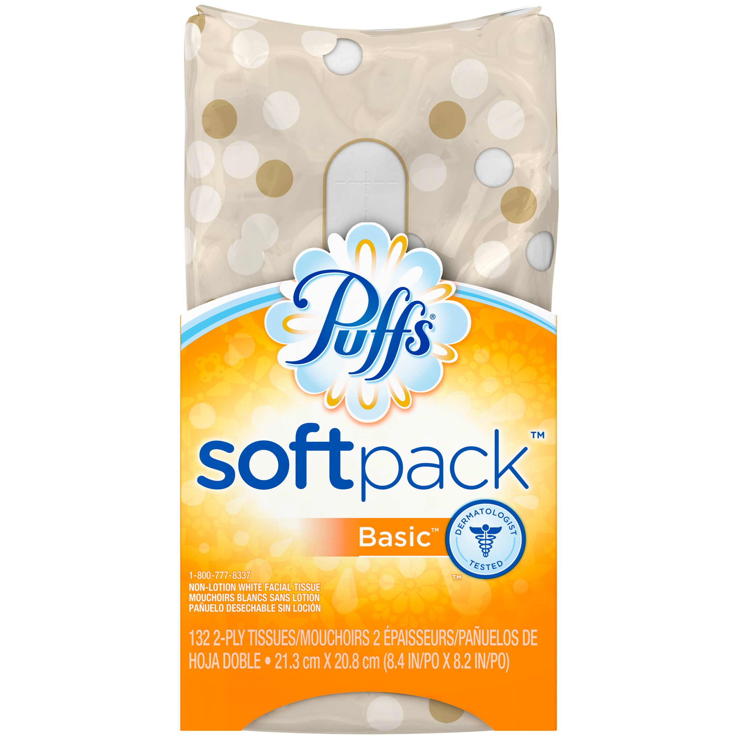 UPC 037000904410 product image for Puffs SoftPack Basic Facial Tissues 132 CT PACK | upcitemdb.com