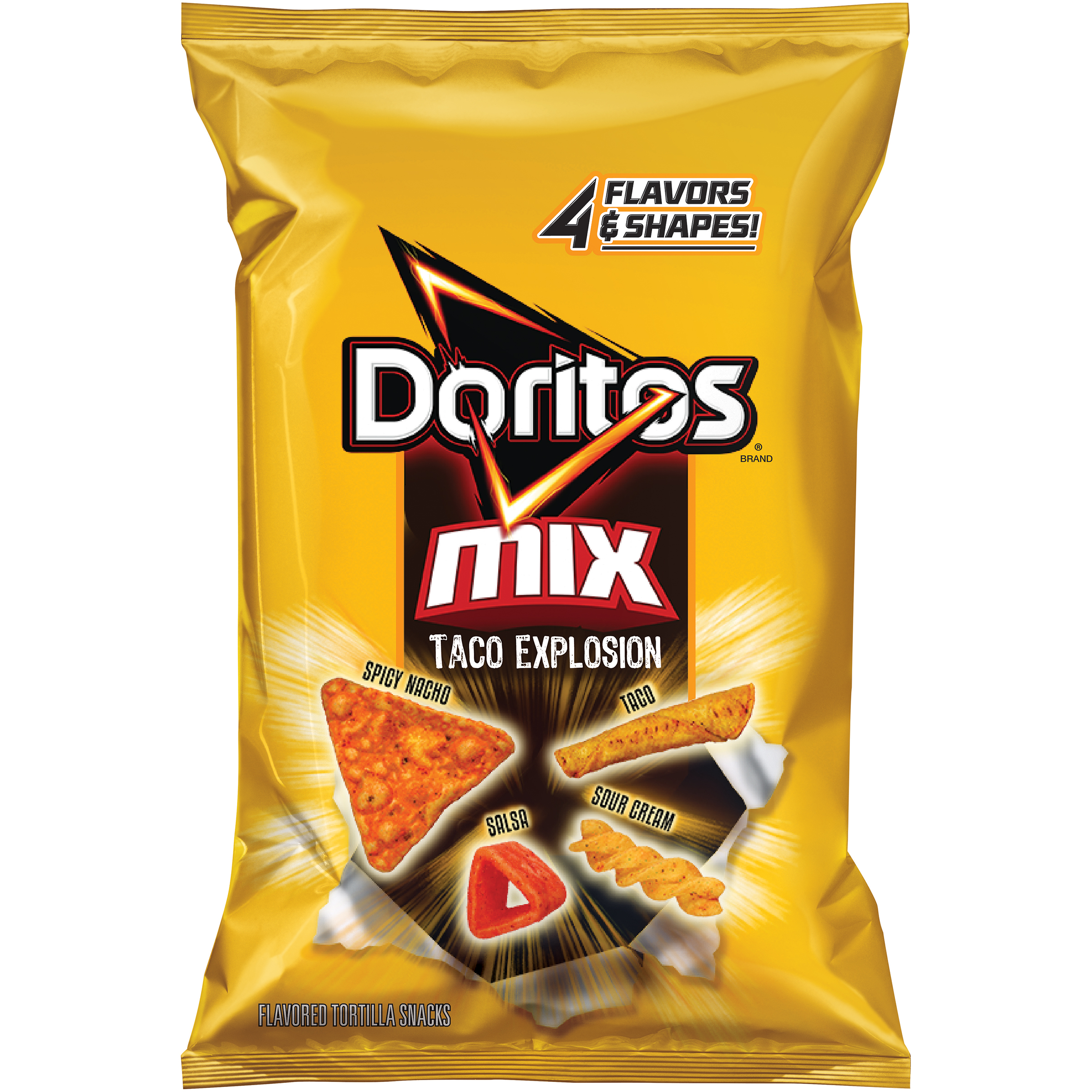 UPC 028400589185 product image for DORITOS Mix Taco Explosion Flavored Tortilla Snacks | upcitemdb.com