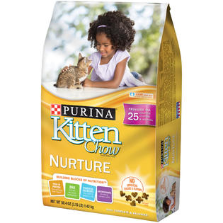 Purina Kitten Chow Nurture Cat Food 3.15 lb. Bag