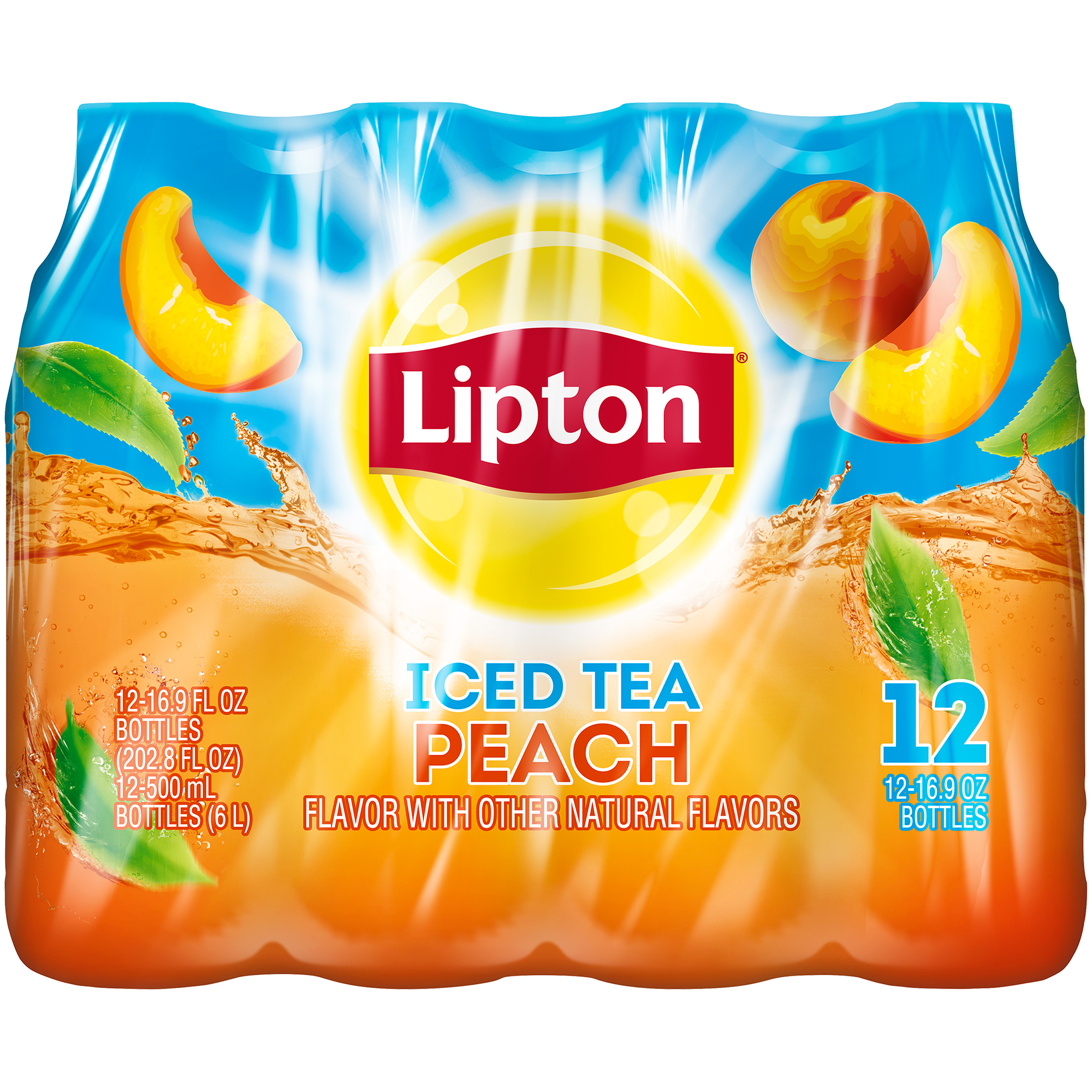 UPC 012000112249 Lipton Peach Iced Tea, 16.9 fl oz, 12 pack