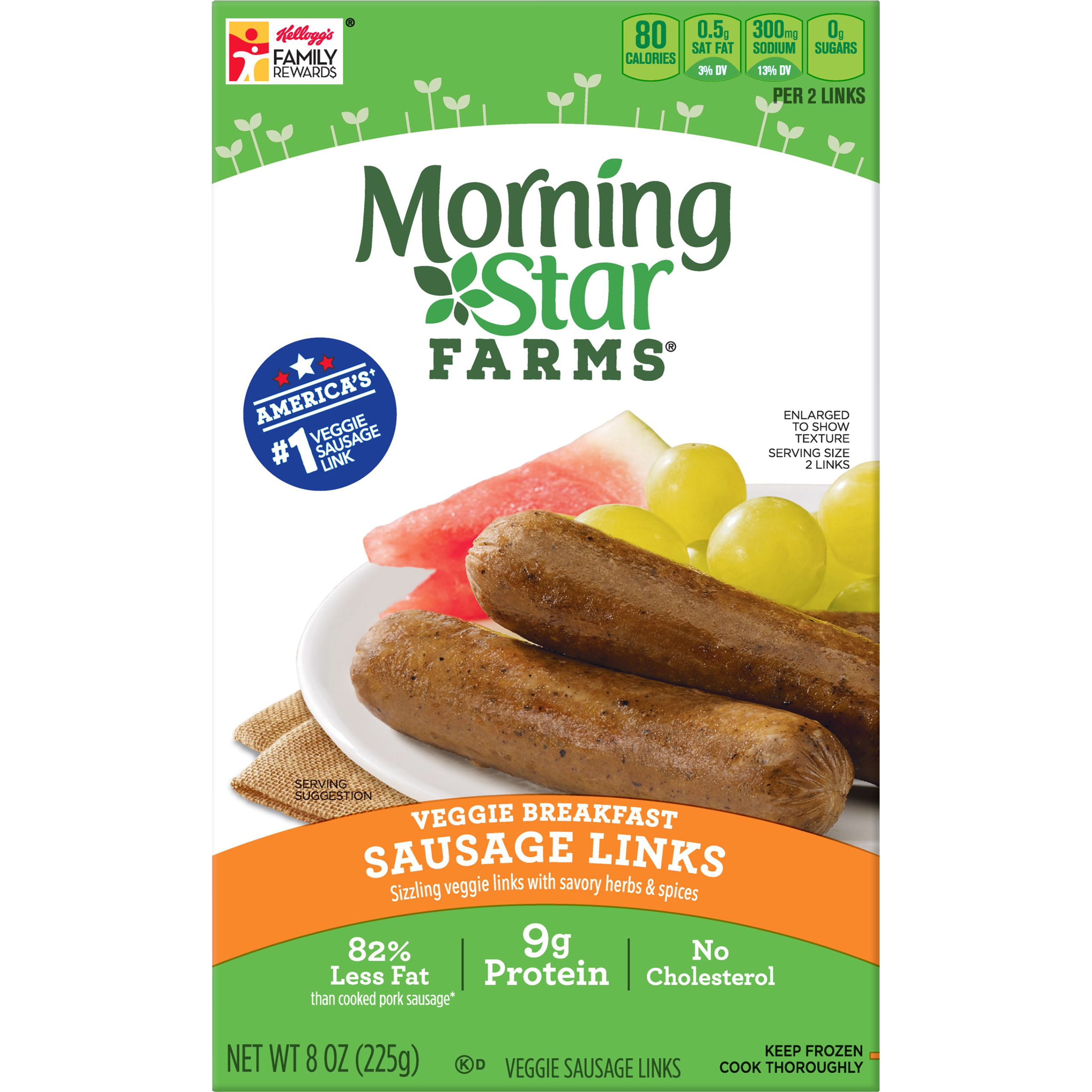 UPC 028989971104 product image for Veggie Sausage Links 8 OZ BOX | upcitemdb.com