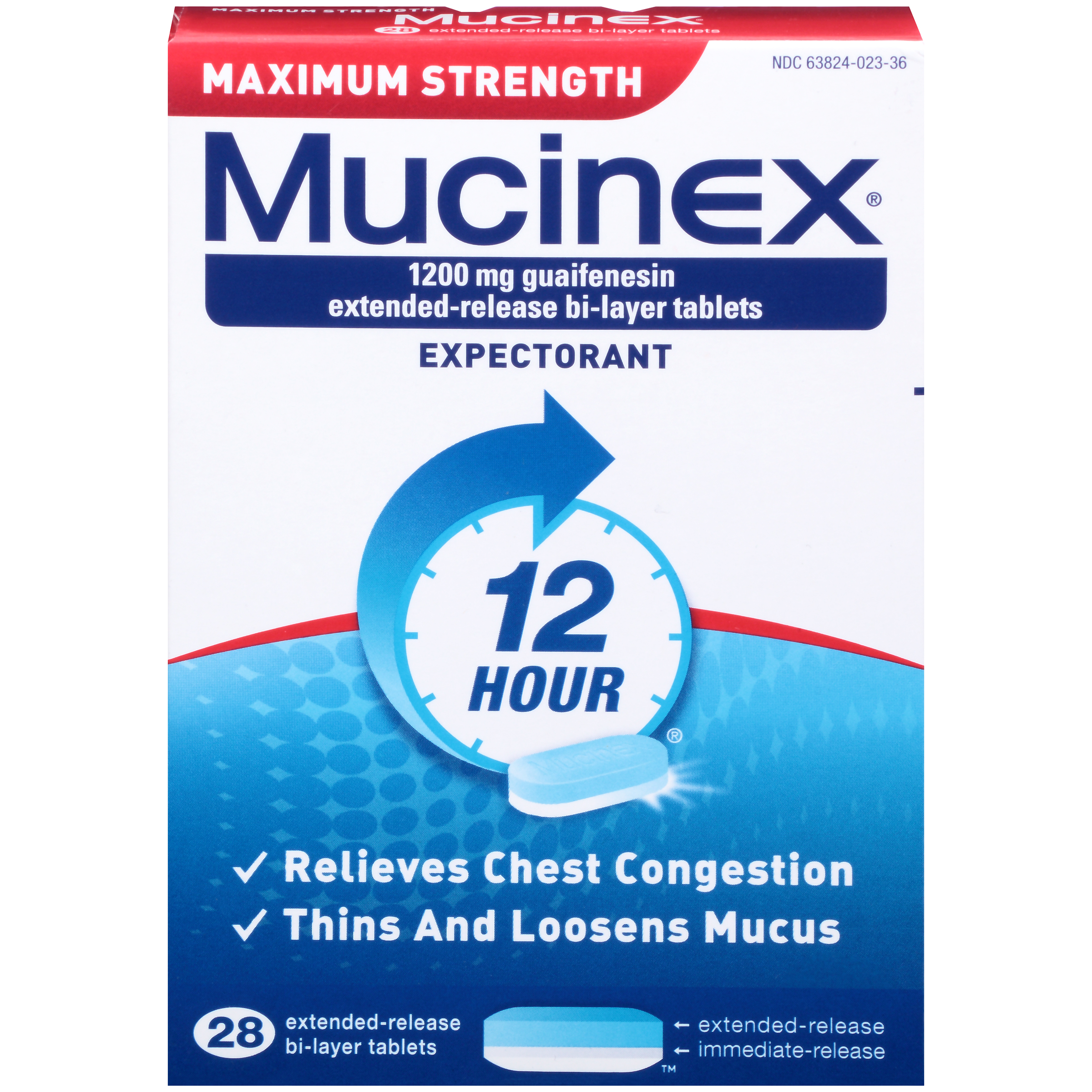 Mucinex Expectorant Maximum Strength Extended Release Bi Layer Mucinex Expectorant Maximum Strength Extended Release Bi Layer
