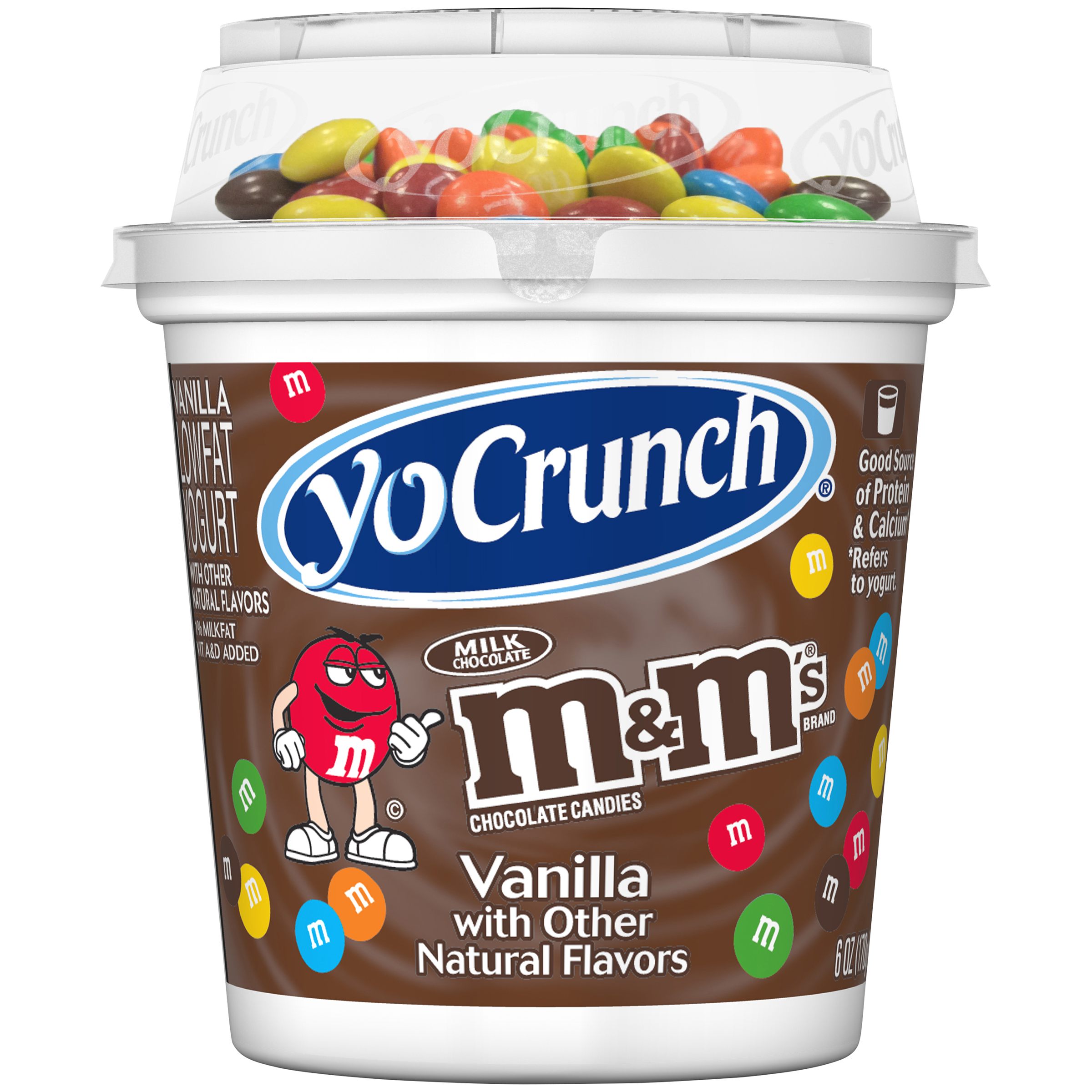 UPC 046675000792 Vanilla With M M s Lowfat Yogurt 6 OZ CUP 
