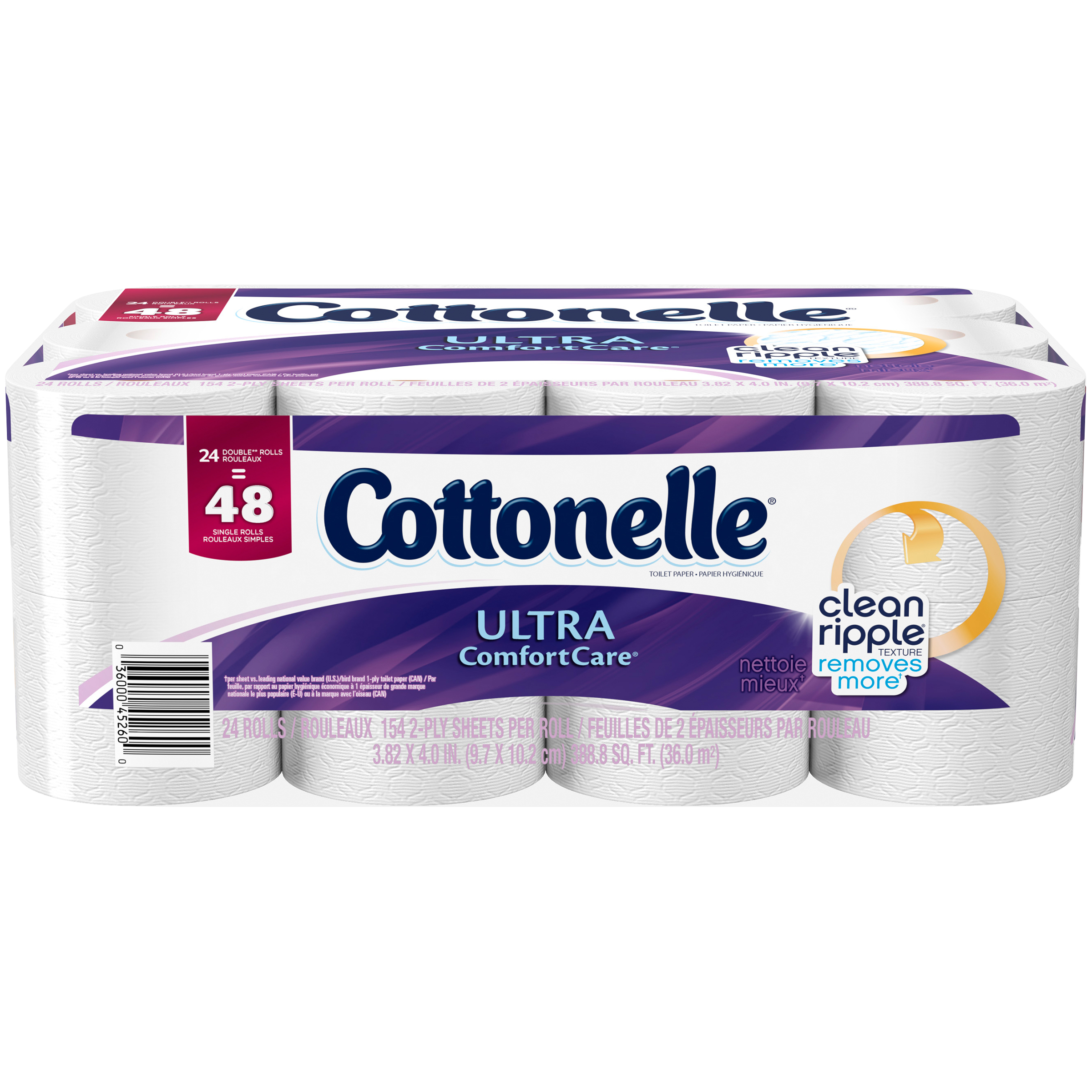Upc 036000452600 Cottonelle Ultra Comfort Care Toilet Paper 24
