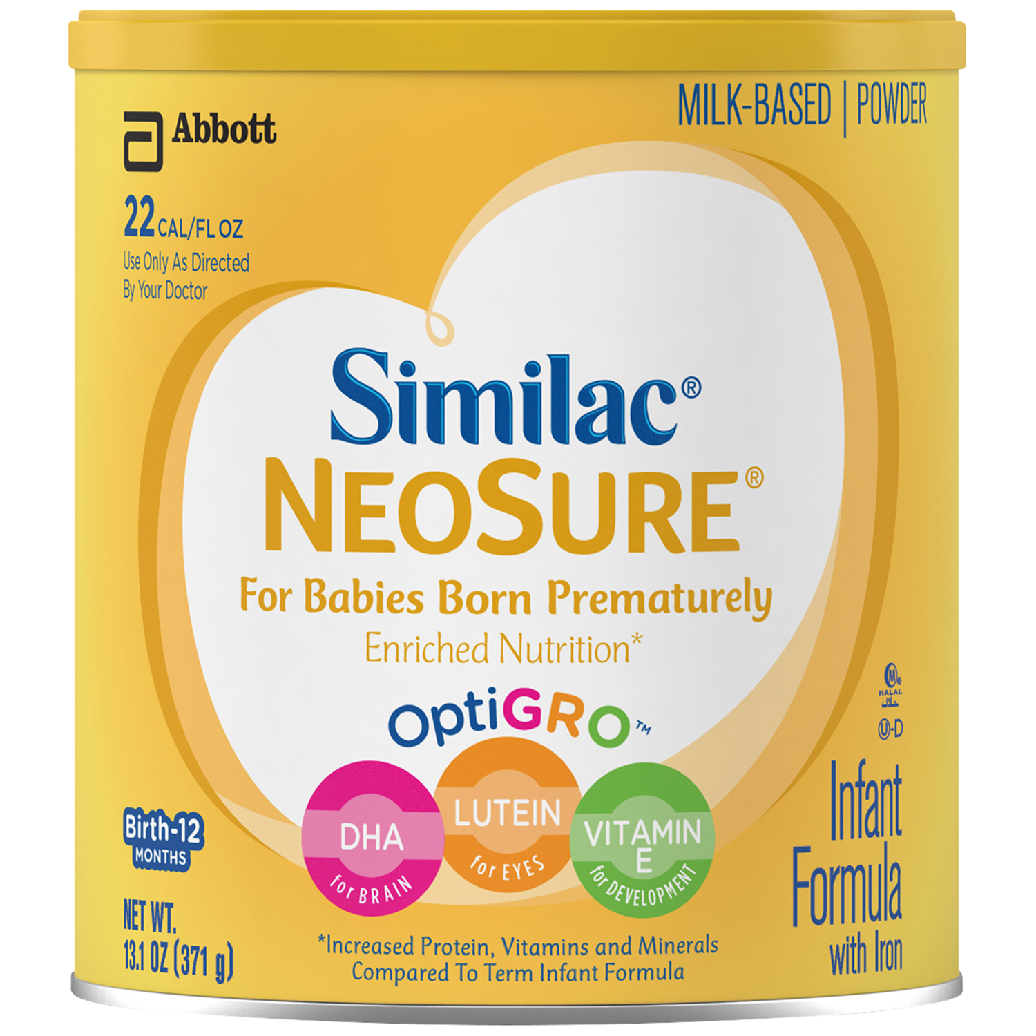 Similac NeoSure Infant Formula, Expert Care, With Iron, Powder, Birth