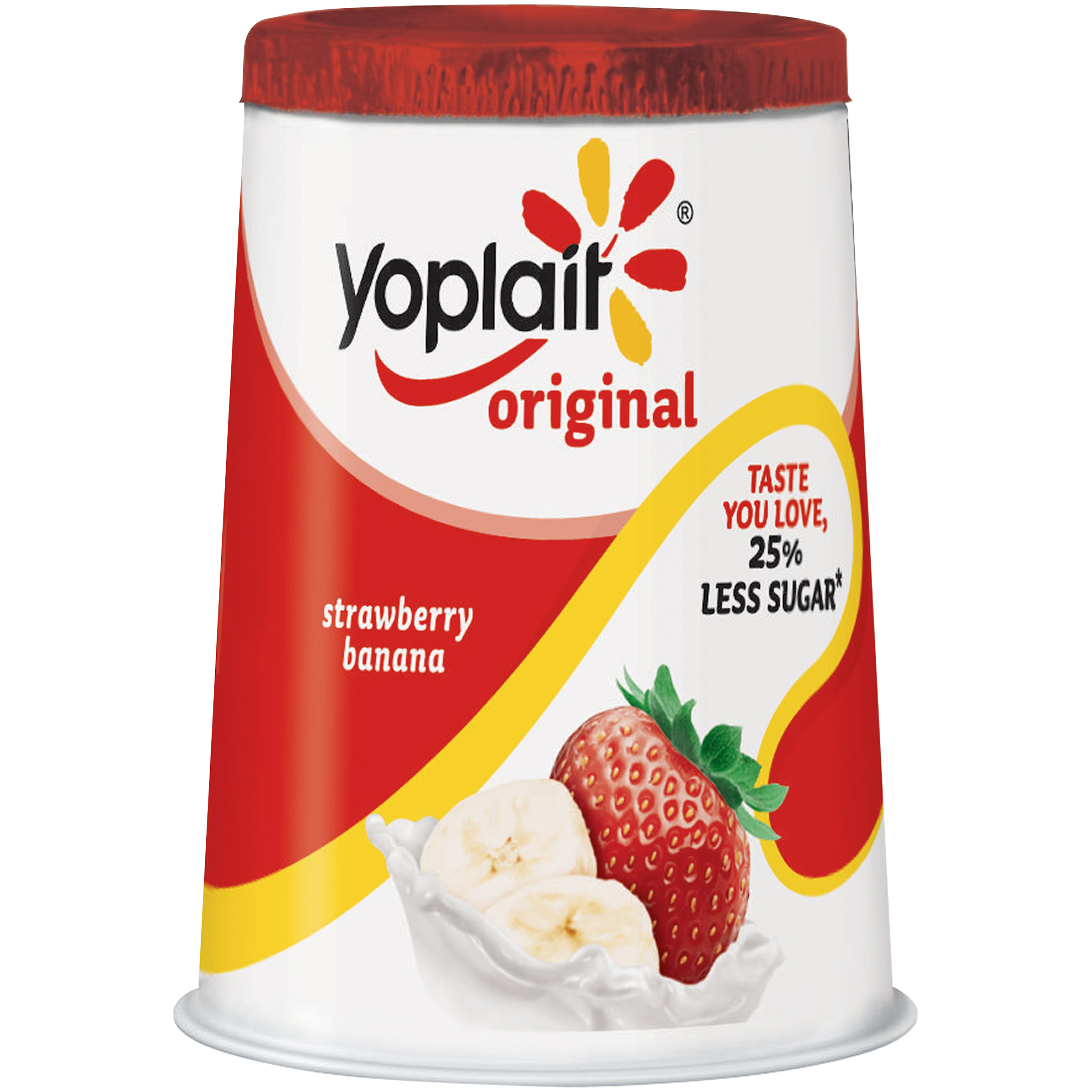 UPC 070470003139 product image for Original Strawberry Banana Low Fat Yogurt | upcitemdb.com