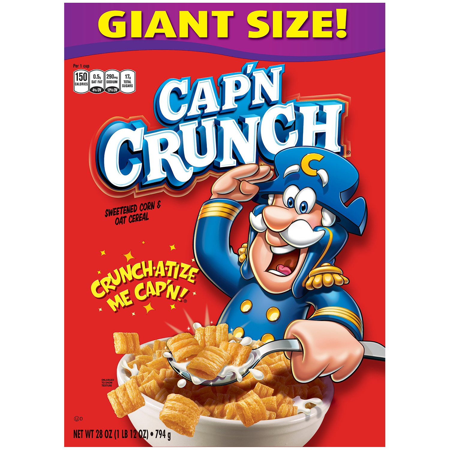 Quaker Cold Cereals UPC & Barcode