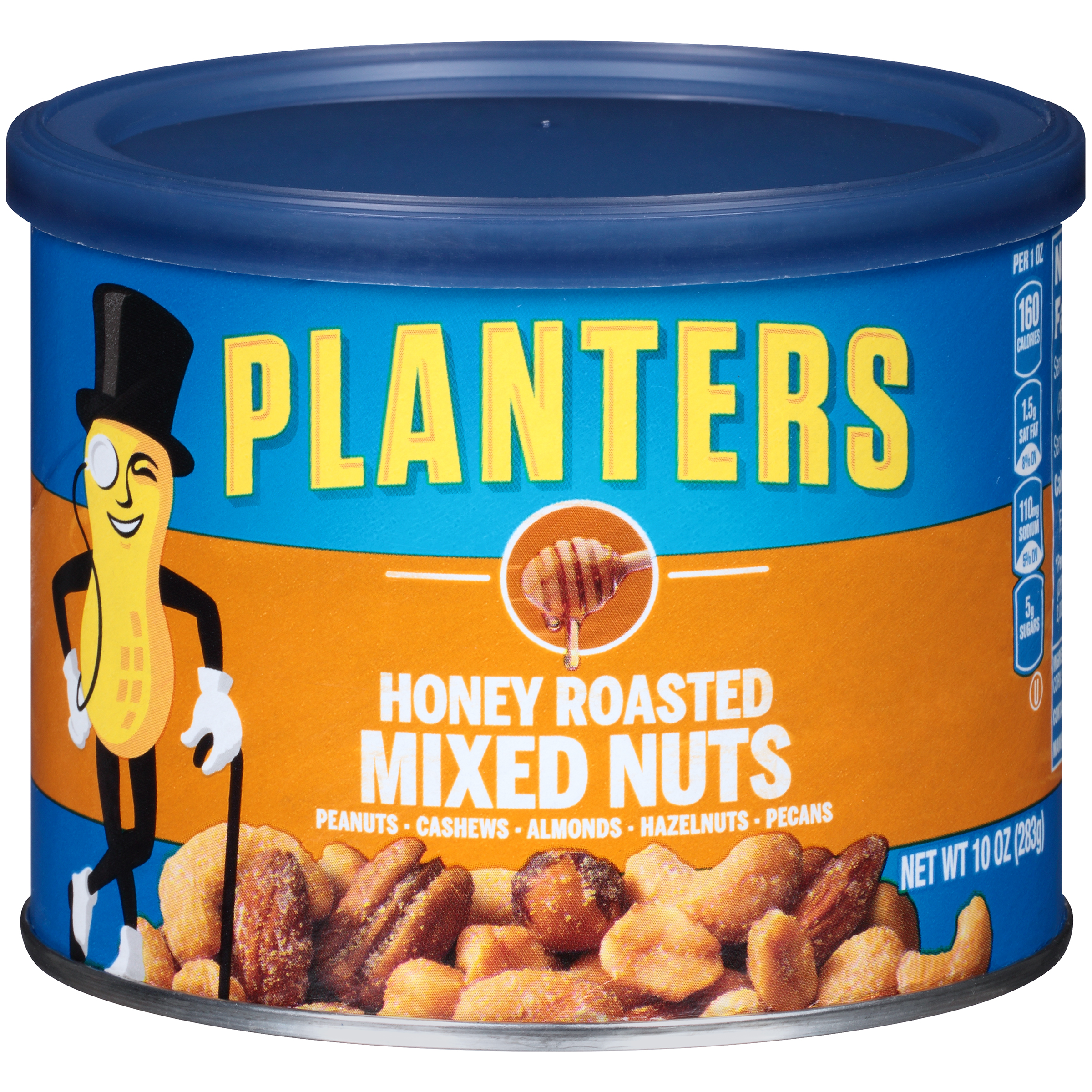 UPC 029000016668 Planters Mixed Nuts, Honey Roasted, 10 oz (283 g