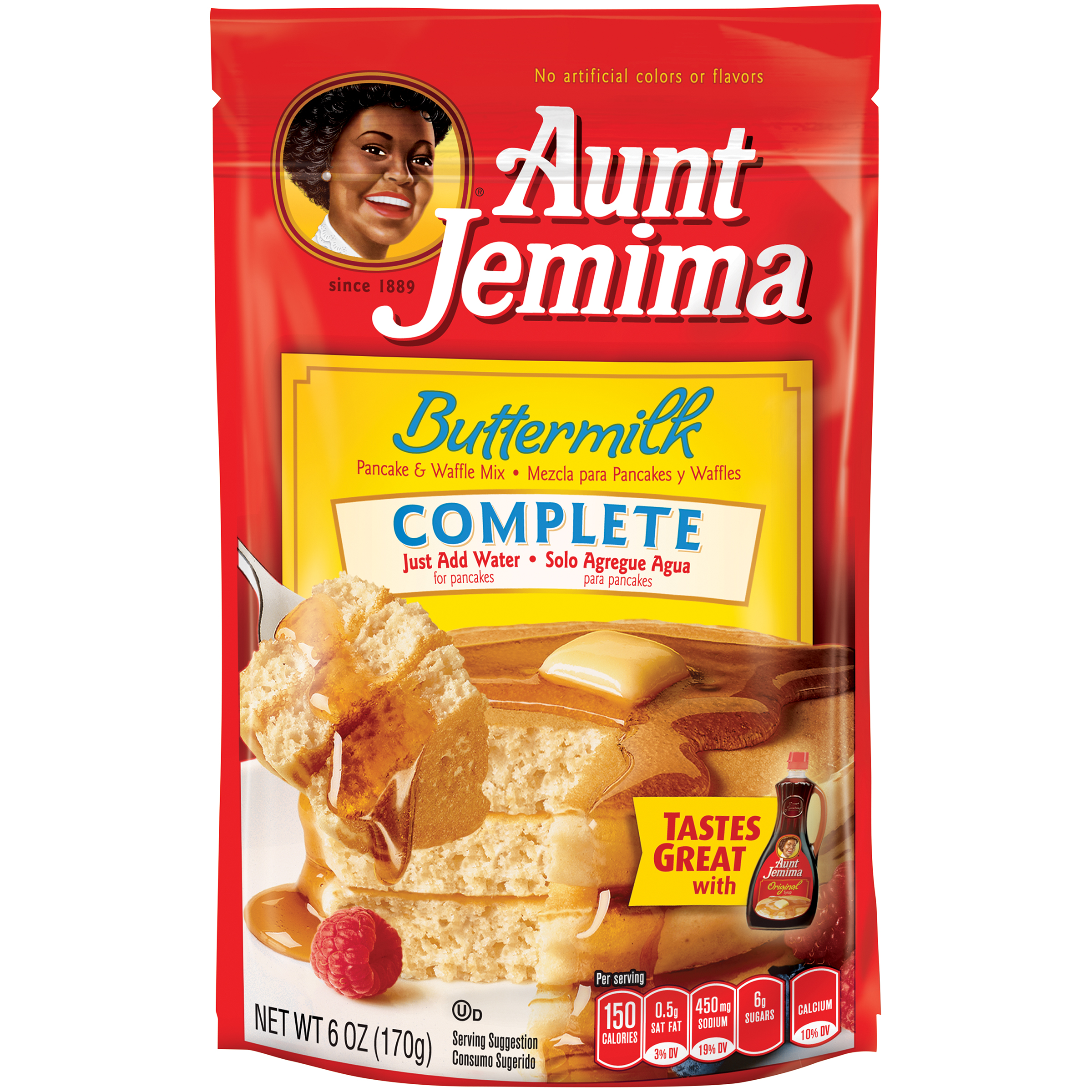Aunt Jemima Buttermilk Pancake Mix 6 oz | Shop Your Way: Online Shopping & Earn Points on Tools ...
