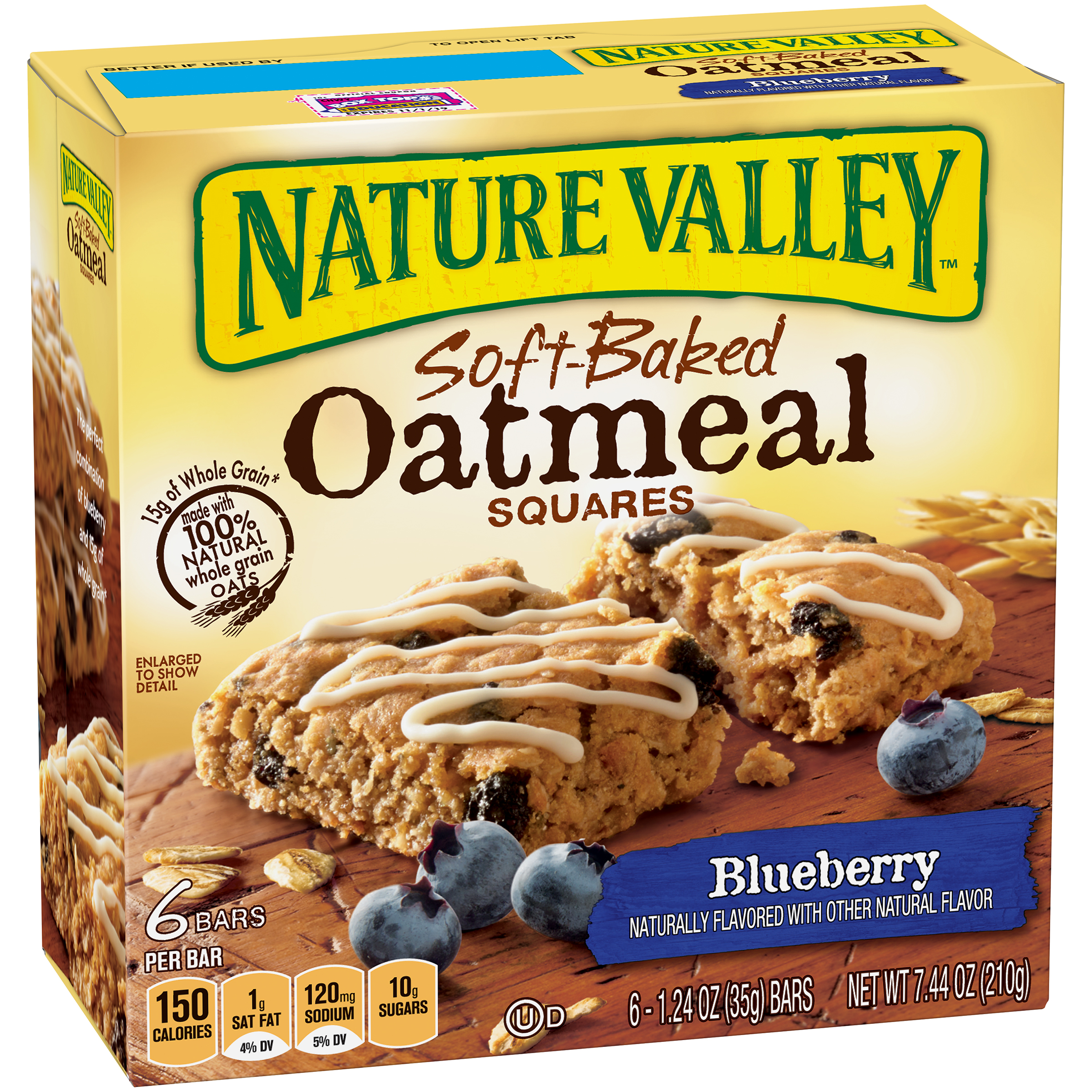 Nature Valley Blueberry SoftBaked Oatmeal Squares, 61.24 oz. Bars