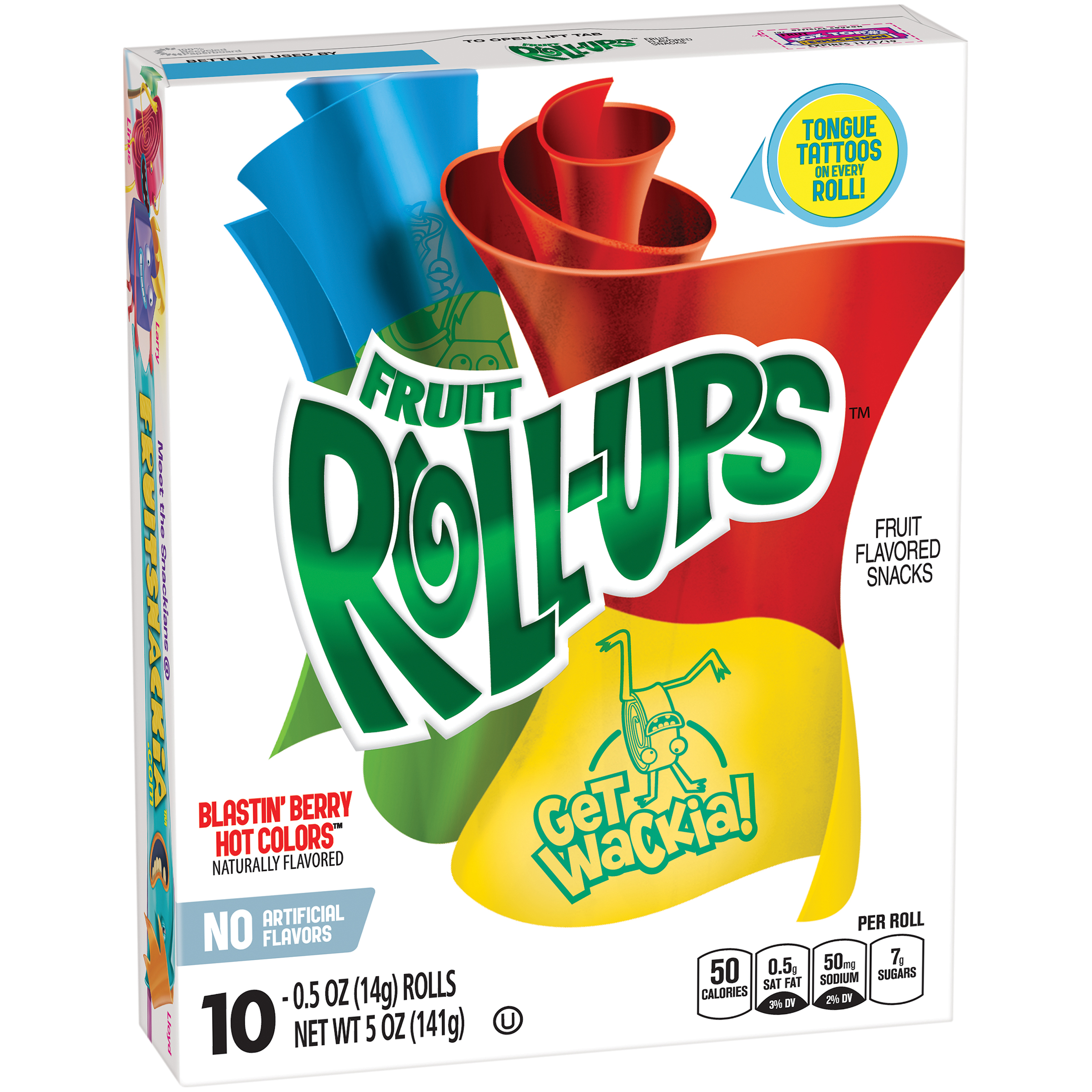 UPC 016000355101 Betty Crocker Fruit RollUps Blastin' Berry Hot