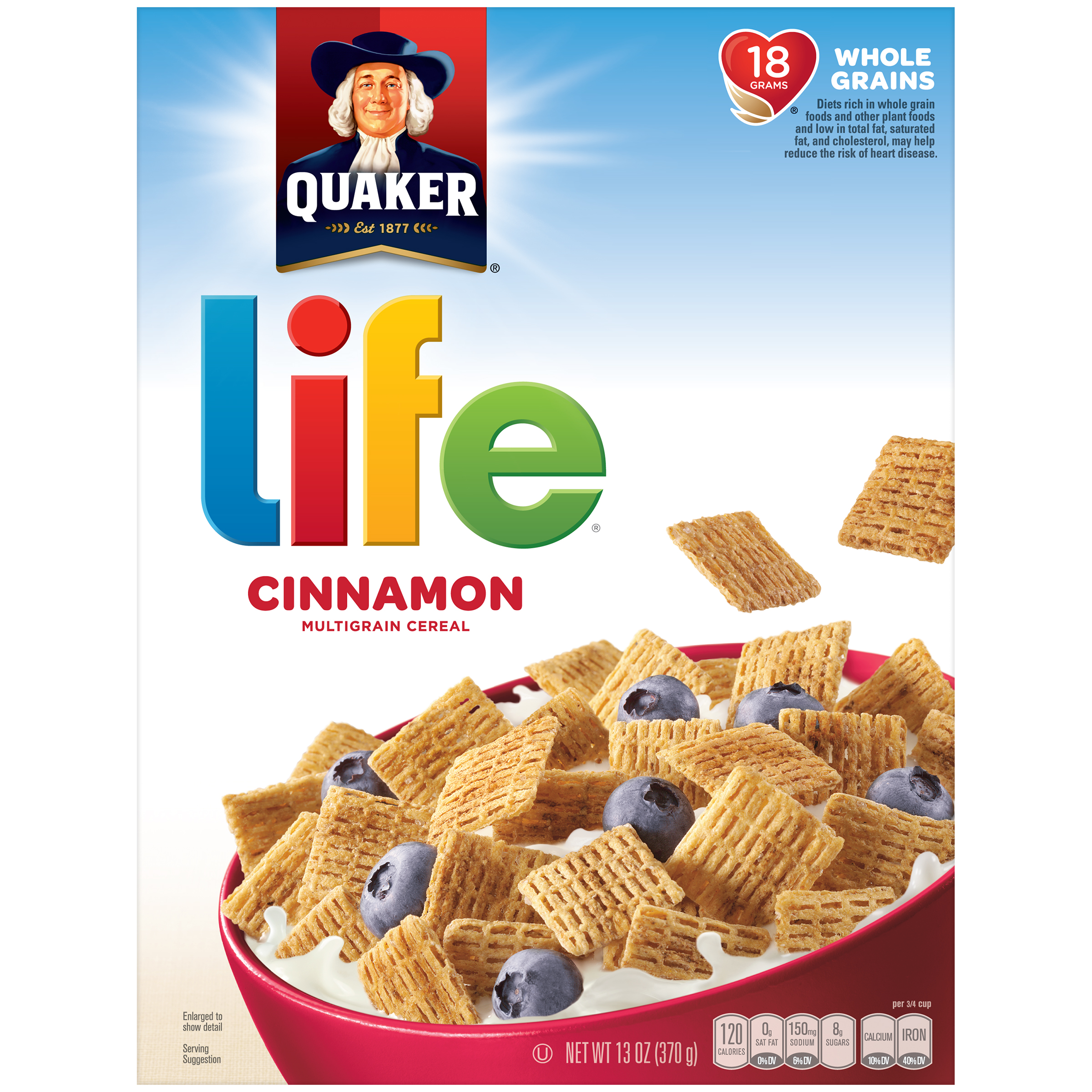 Quaker Cold Cereals UPC & Barcode