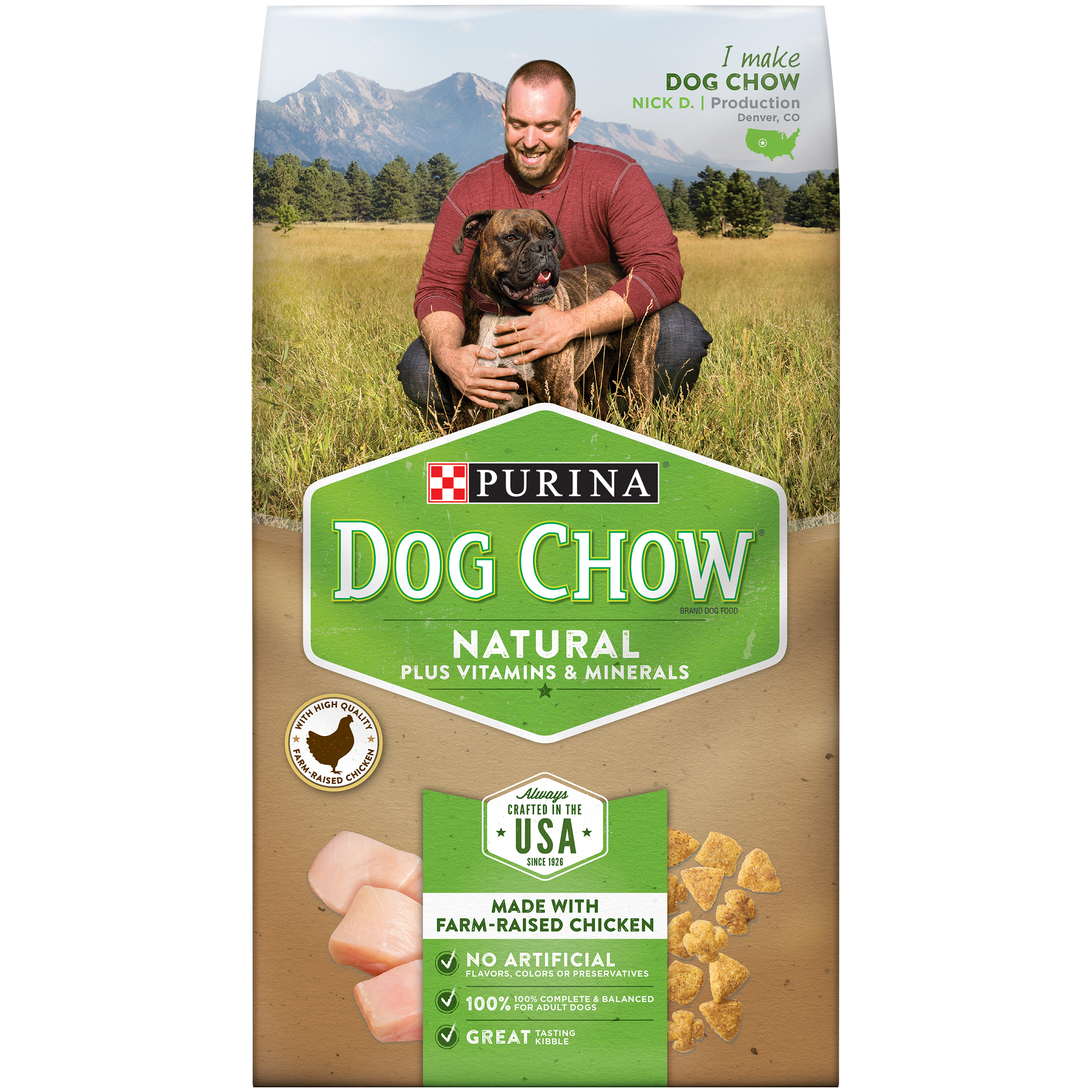 UPC 017800175098 product image for Natural Plus Vitamins & Minerals Dog Food | upcitemdb.com