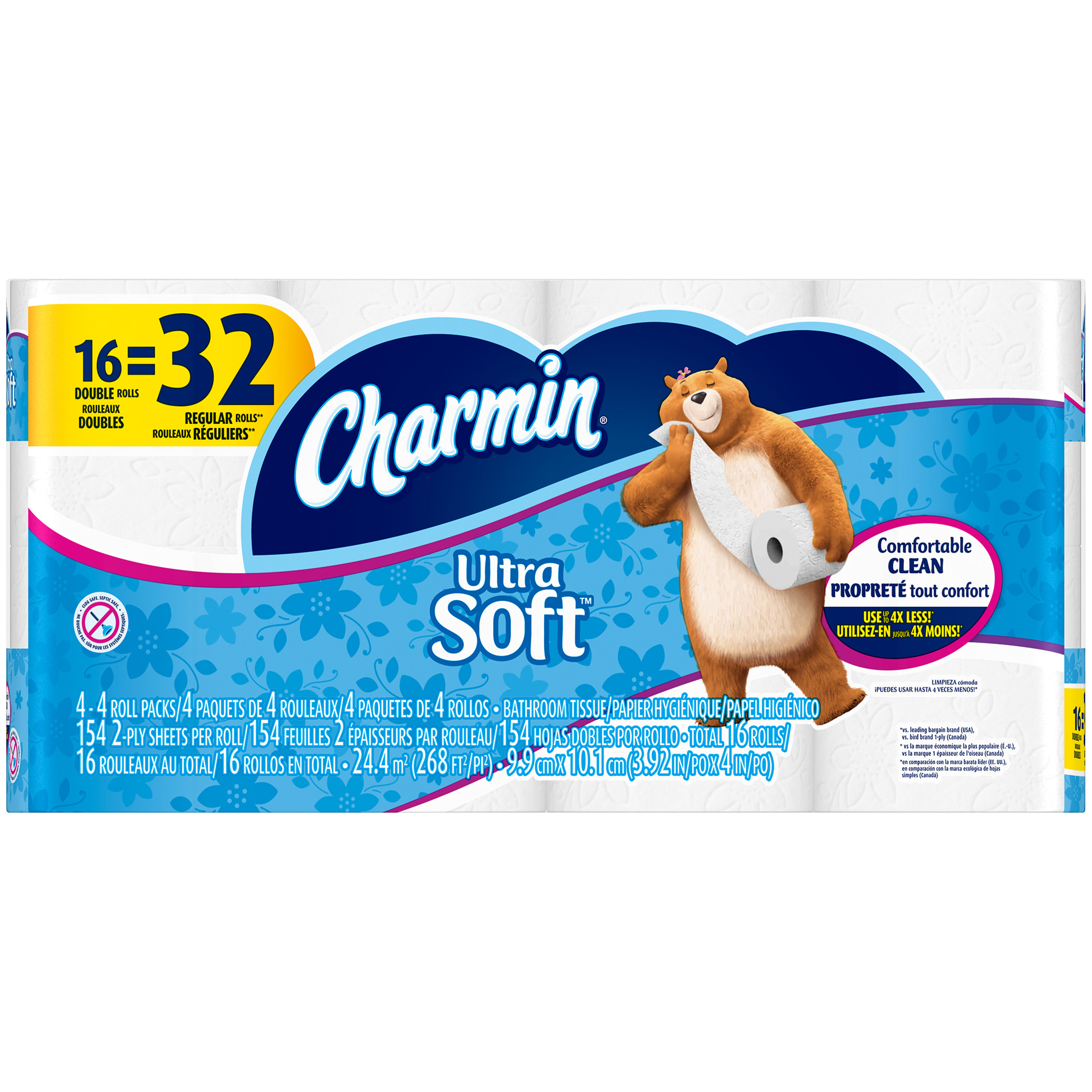 Charmin Ultra Soft Toilet Paper 16 Double Rolls Charmin Ultra Soft Toilet Paper 16 Double Rolls