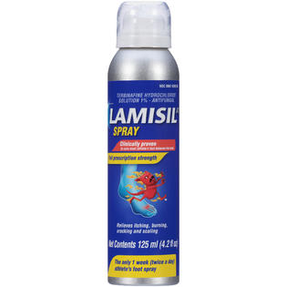 Lamisil AT Antifungal Spray, Continuous, 4.2 fl oz (125 ml) - Health