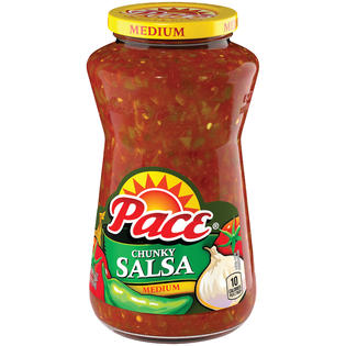pace salsa chunky lb oz medium zoom