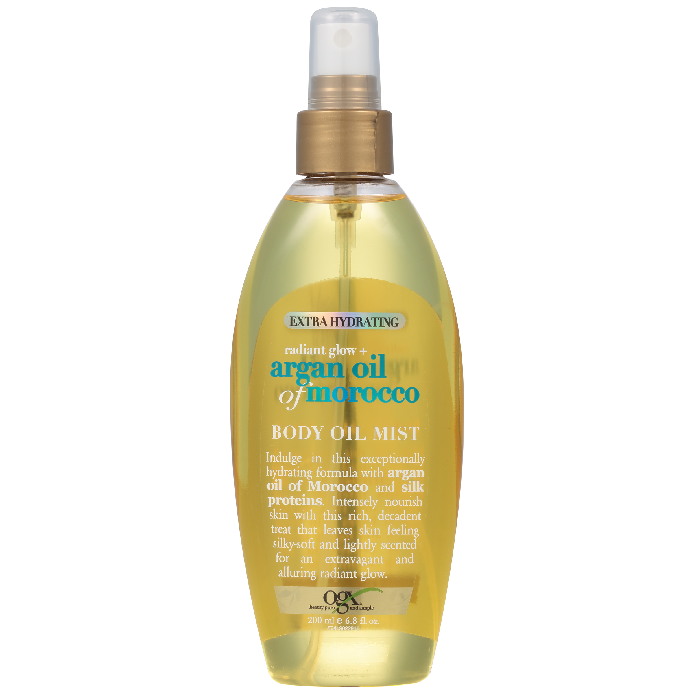 UPC 022796924193 product image for OGX Radiant Glow + Argan Oil of Morocco Body Oil Mist 6.8 fl. oz. Pump | upcitemdb.com