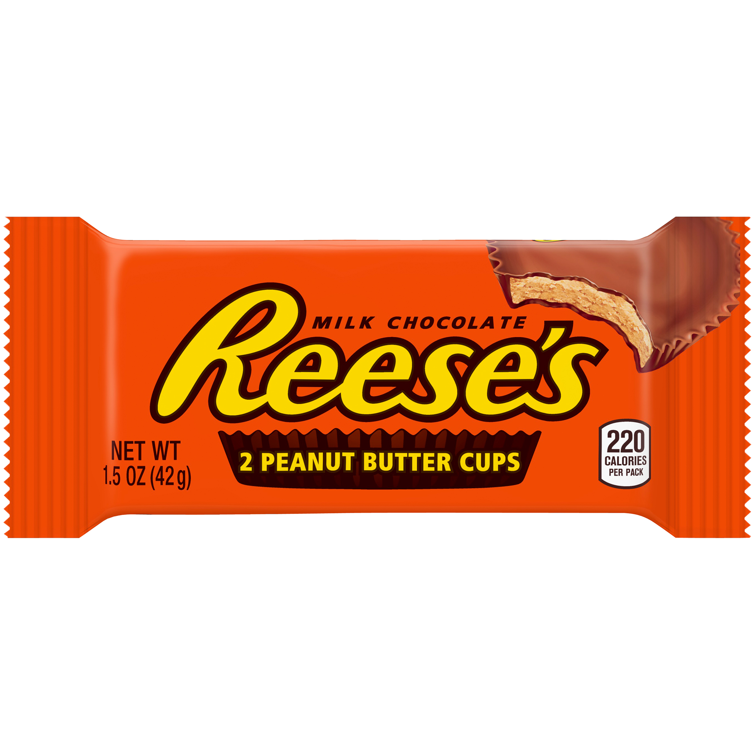 Reese's Milk Chocolate Peanut Butter Cups, 2 cups [1.5 oz (42 g