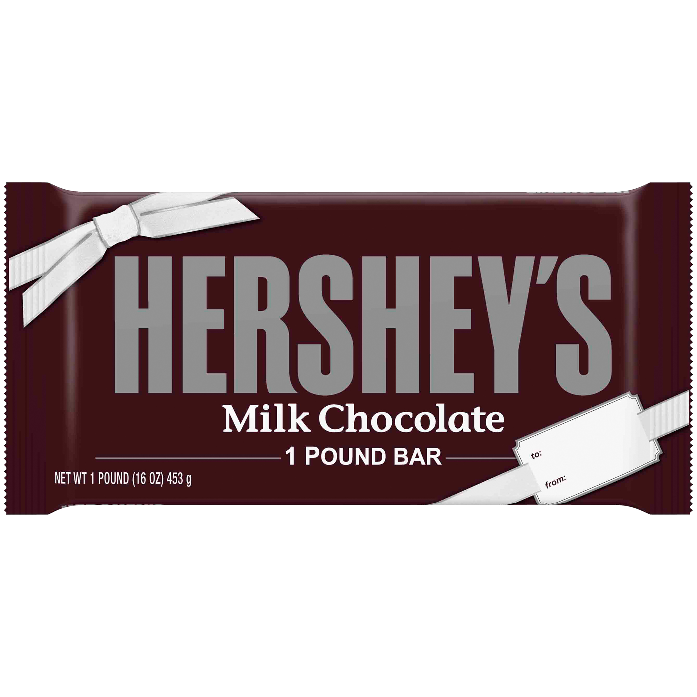 Hershey #39 s Milk Chocolate Candy Bar 1 lb Wrapper Food Grocery Gum Hershey #39 s Milk Chocolate Candy Bar 1 lb Wrapper Food Grocery Gum