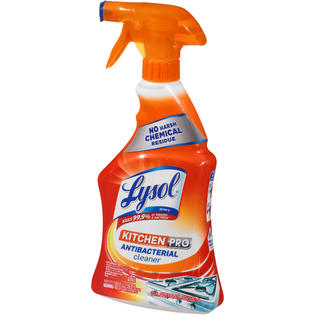 Lysol Kitchen Cleaner, Antibacterial, Citrus Scent, 22 fl ...