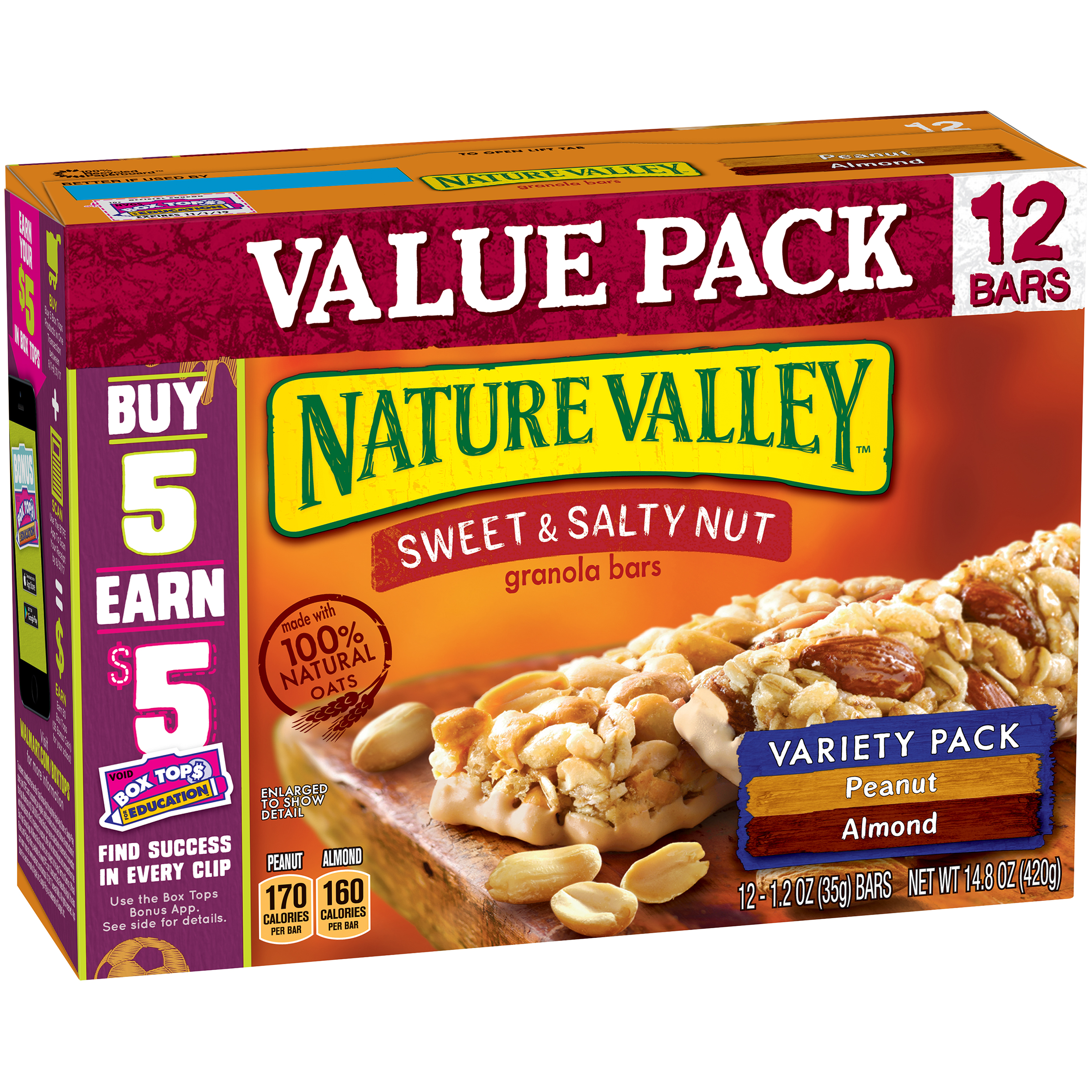 UPC 016000431027 Nature Valley Granola Bars, Sweet & Salty Nut