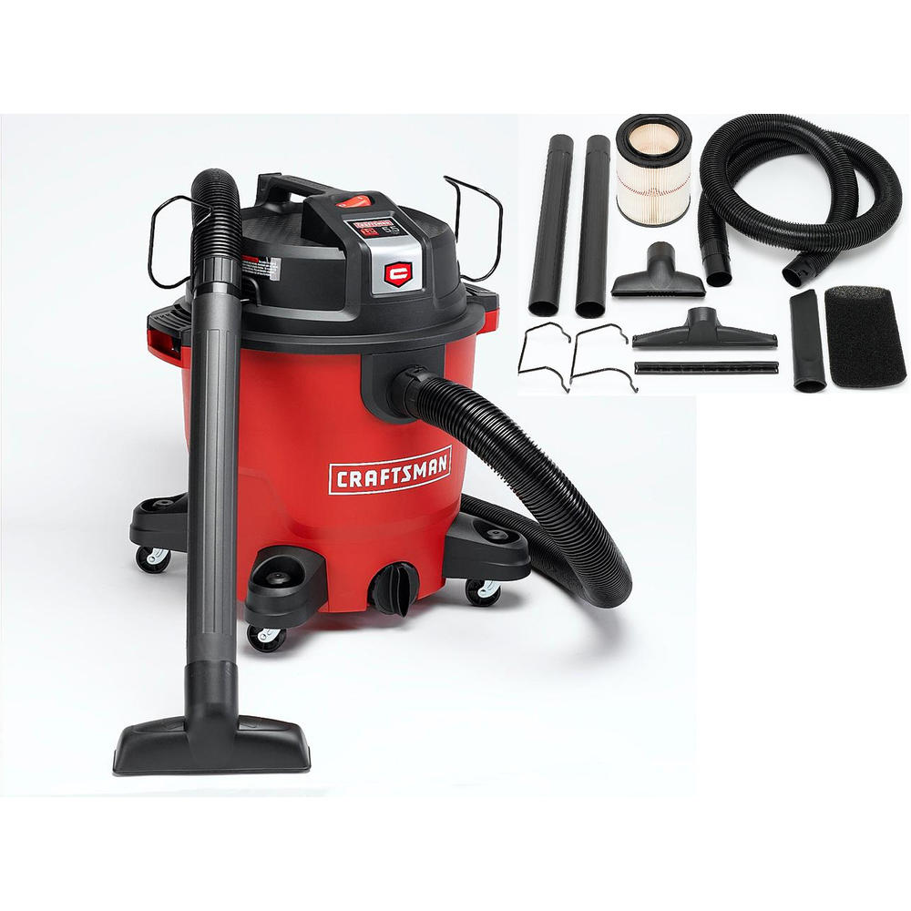 Craftsman Xsp 12 Gallon 5 5 Hp Wet Dry Vac Set