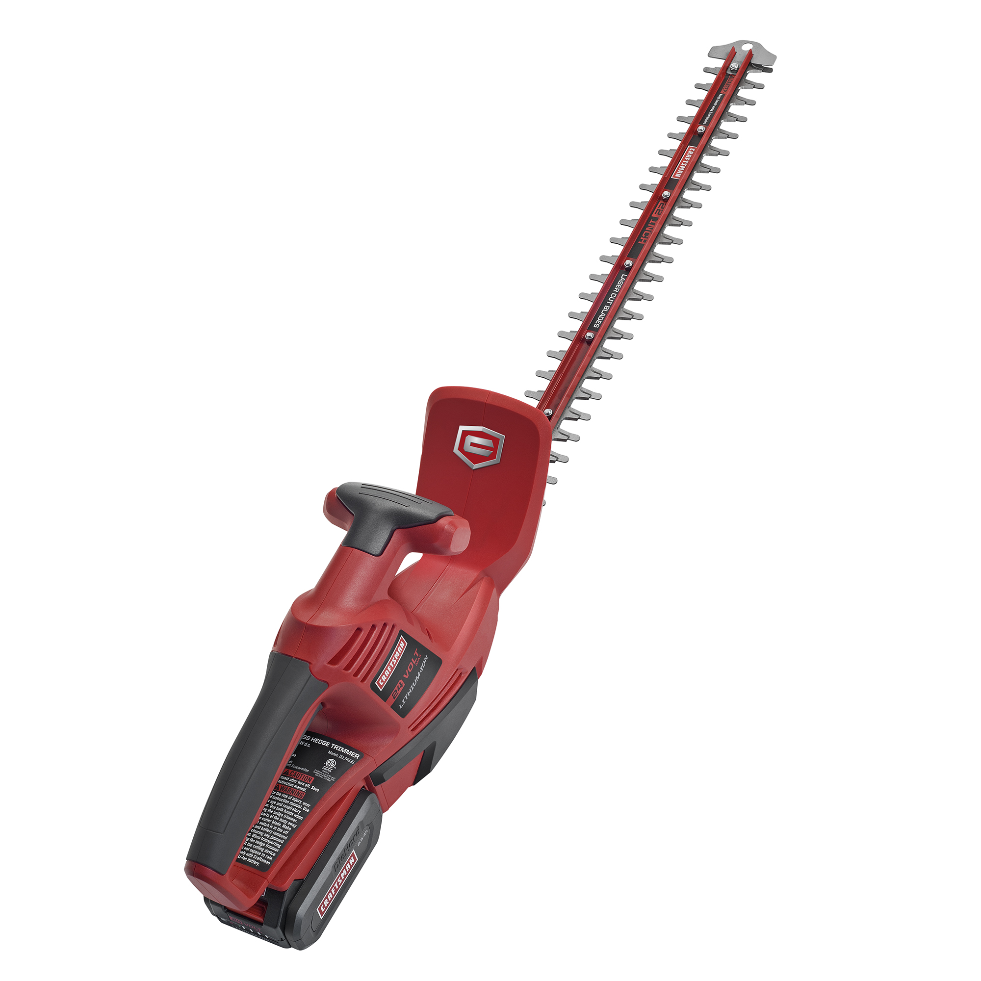 craftsman battery powered hedge trimmer