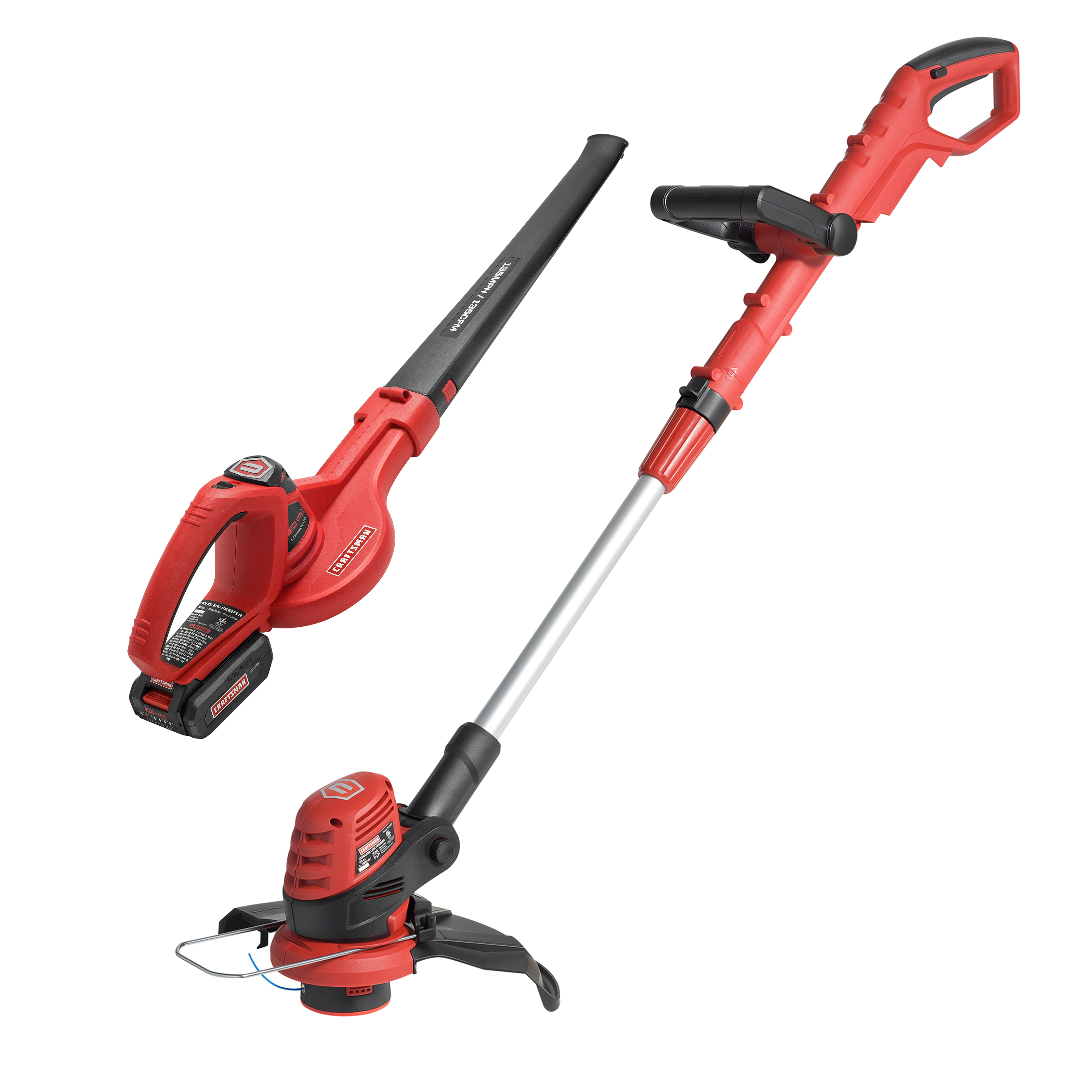 UPC 814953013457 product image for 24-Volt Max* Lithium-Ion Craftsman® Cordless 10” Line Trimmer and Swe | upcitemdb.com