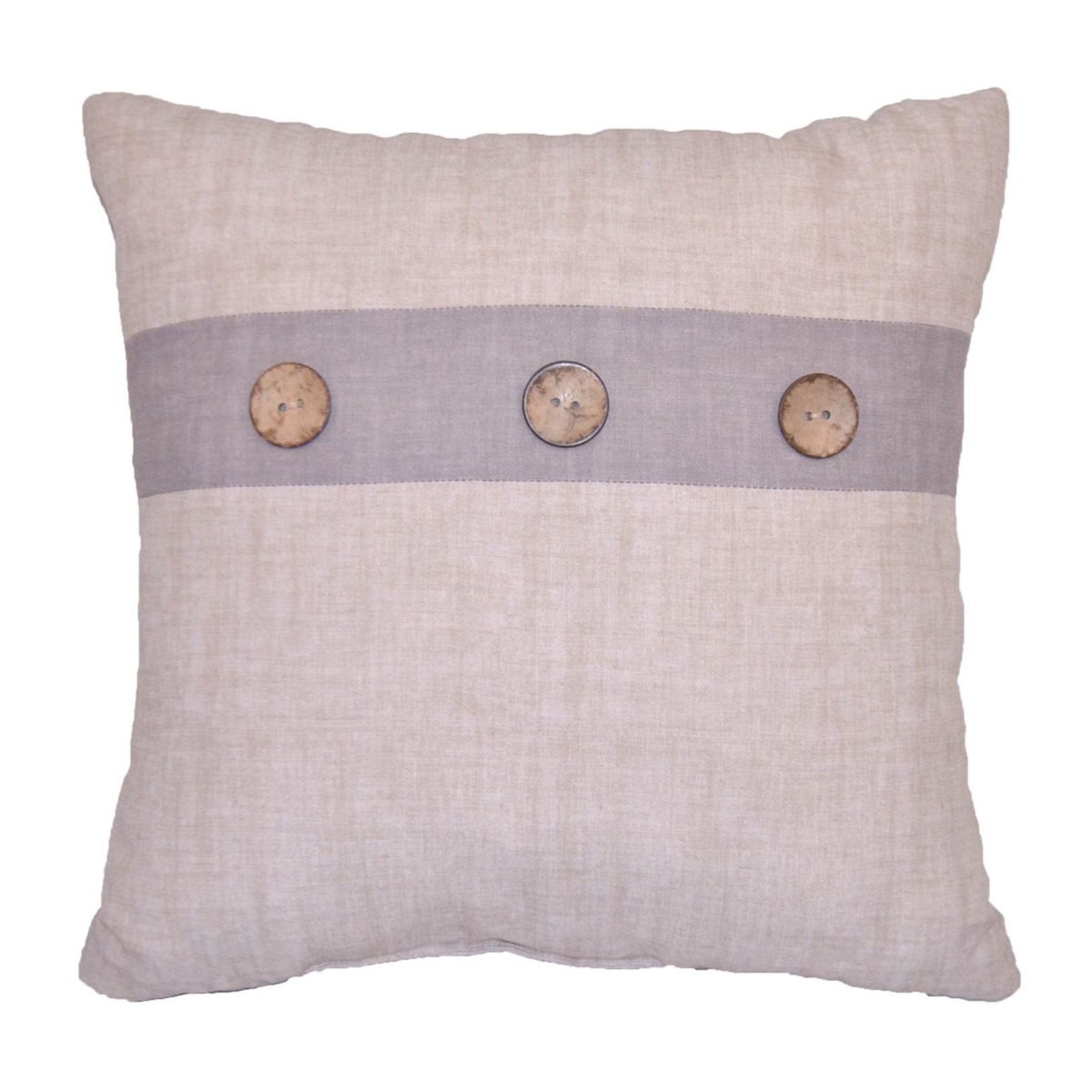 Essential Home Decorative Pillow with Buttons - Home - Home Decor - Pillows, Throws & Slipcovers ...