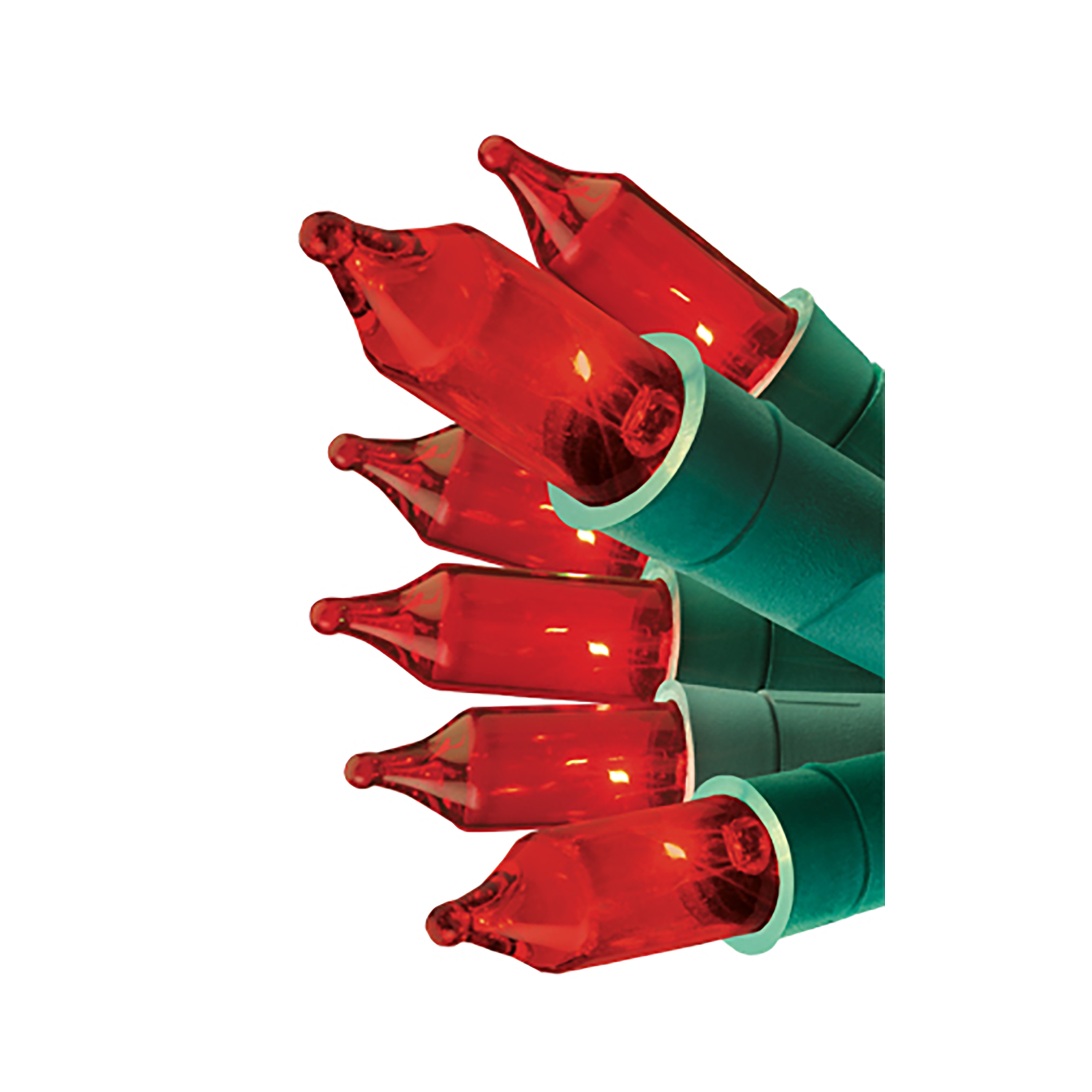 Pro-Line 100ct Incandescent Christmas Extra Large Christmas Light String Set - Red - Seasonal ...