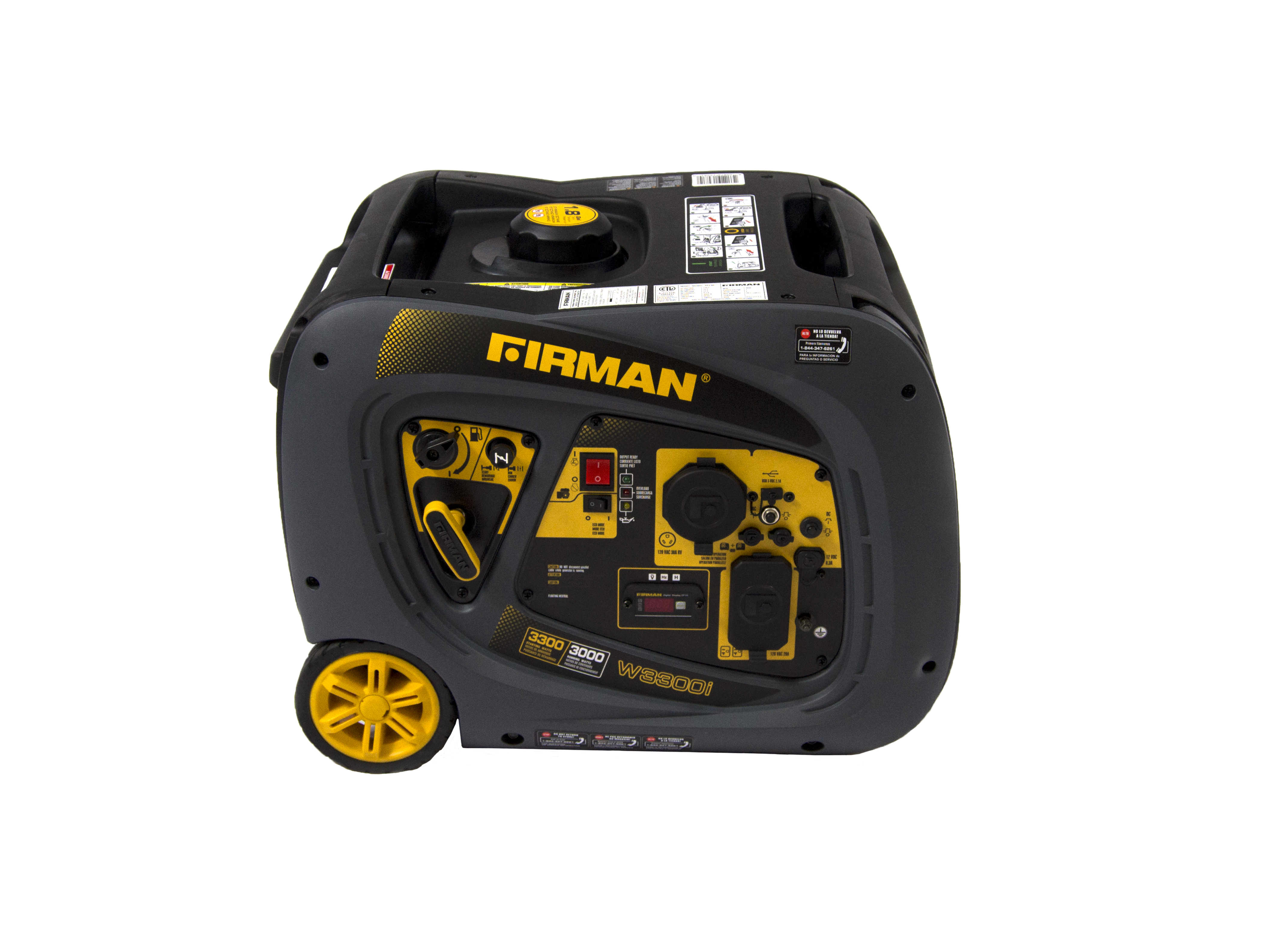 FIRMAN Power Equipment Whisper Series WO3081 3000/3300 Watt Gas