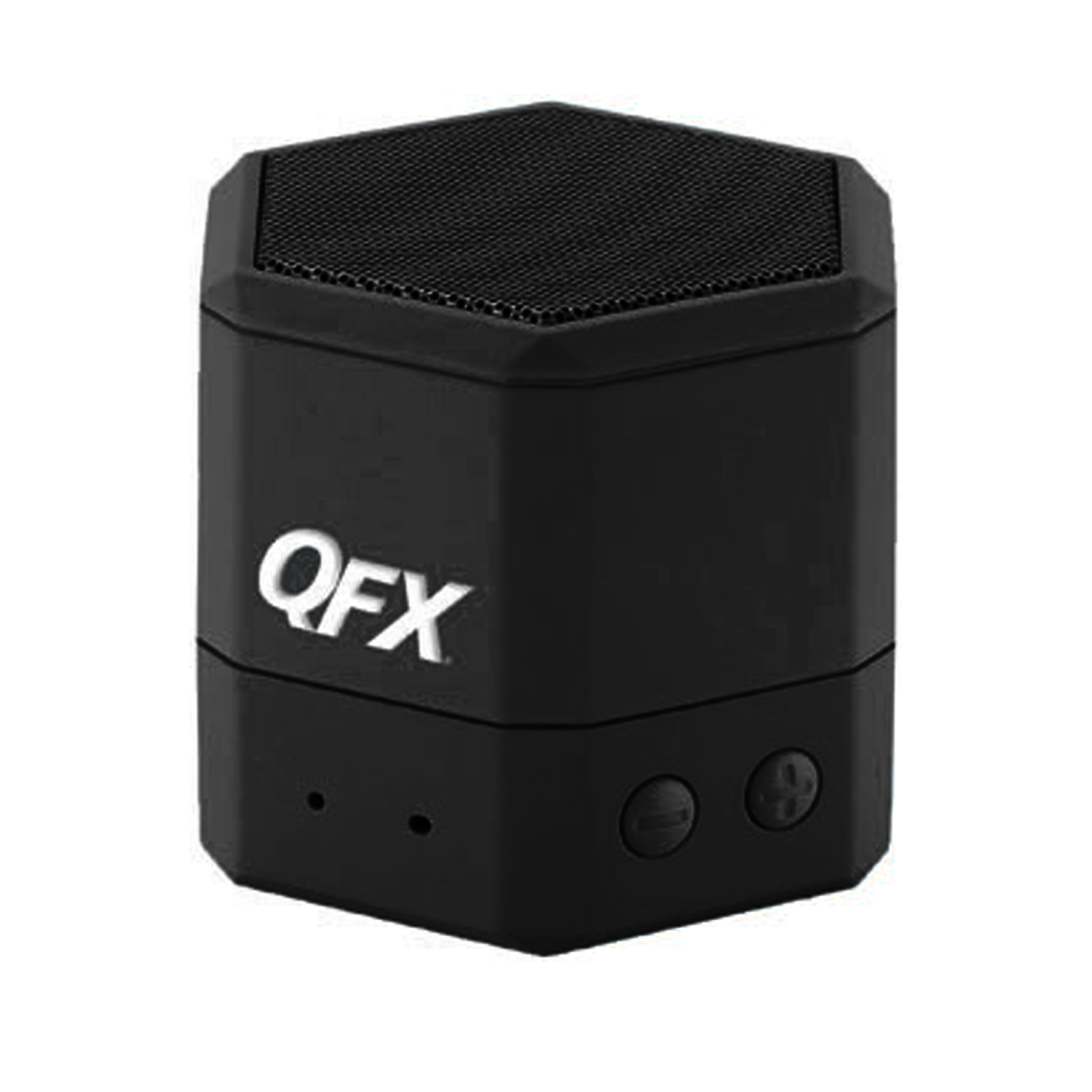 UPC 606540029091 product image for QFX Water Resistant Shockproof Bluetooth Speaker-Black | upcitemdb.com