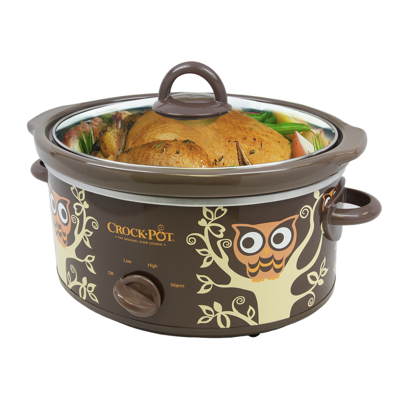 Crock-pot - 4-quart Slow Cooker - Brown