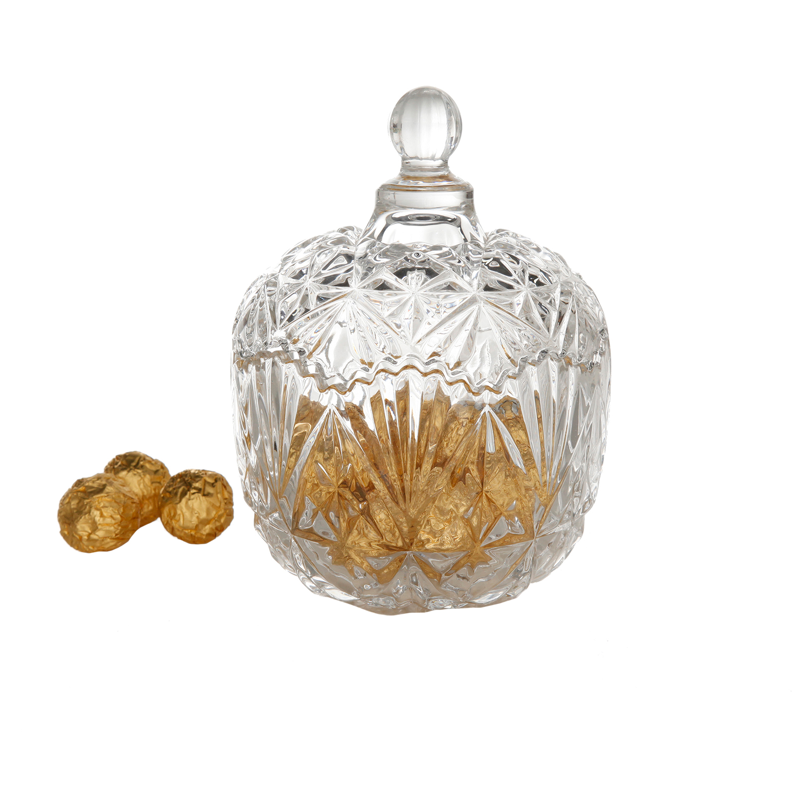 UPC 085081150387 product image for Gibson Jewelite Serve Bowl with Lid, Clear | upcitemdb.com