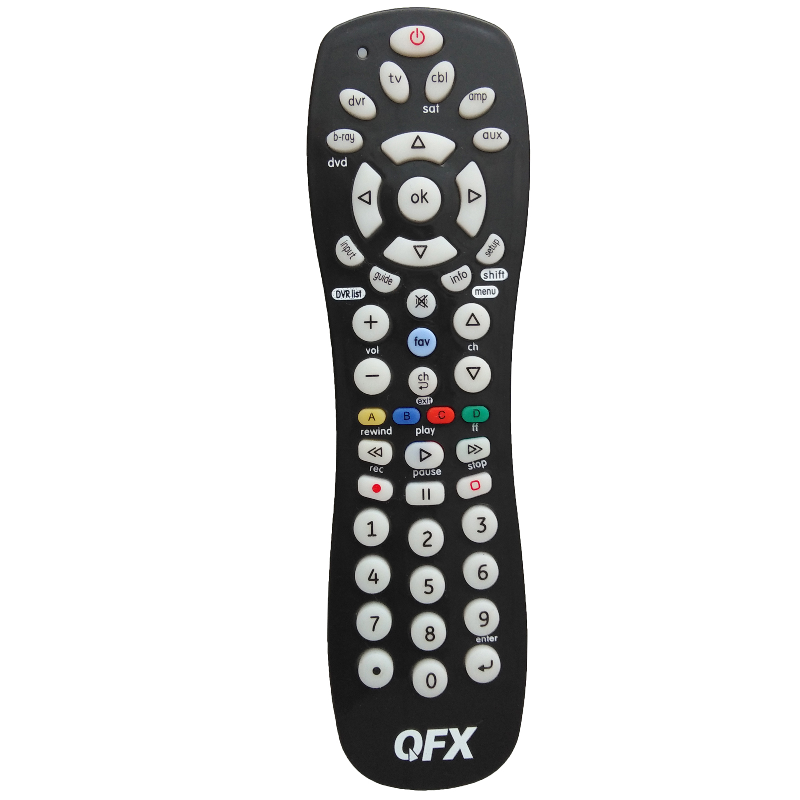 QFX 970103188M 6 In 1 Universal Remote Control Shop Your Way Online