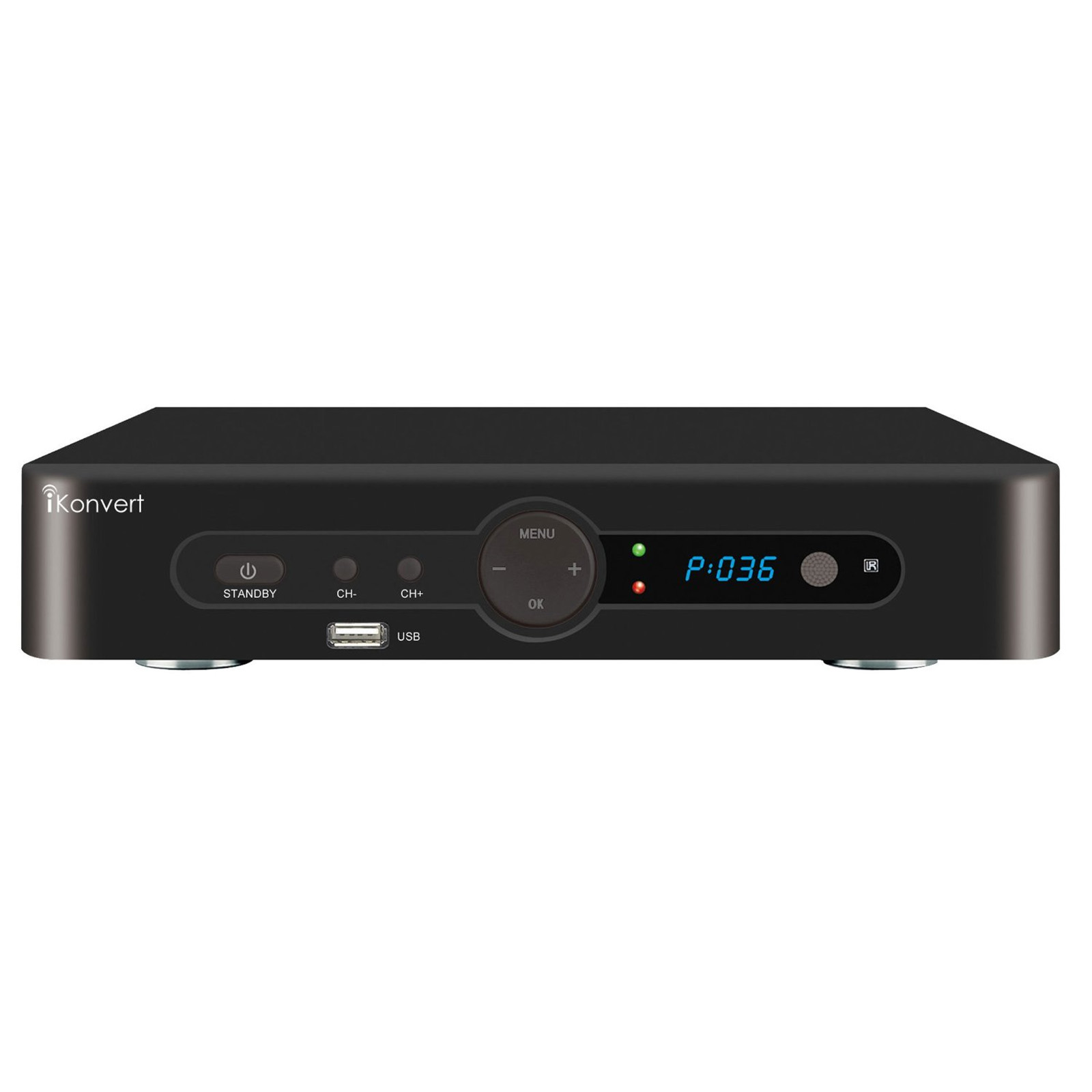 Supersonic iKonvert DTV Digital to Analog Converter Box with Hdmi 1080P Out and USB Media Player