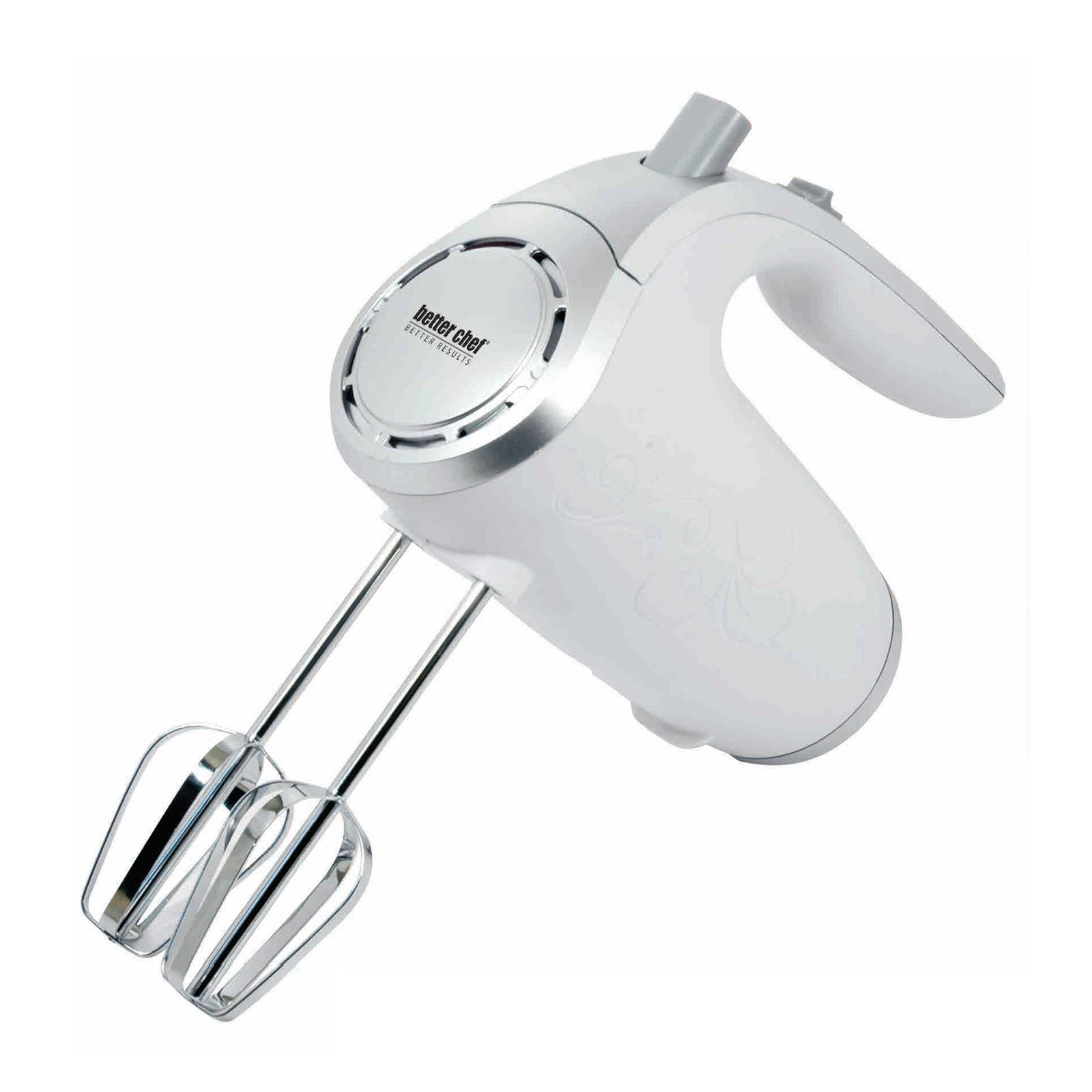 UPC 636555998136 product image for Better Chef 5-Speed 150-Watt Hand Mixer White w/ Silver Accents - 97096682M | upcitemdb.com