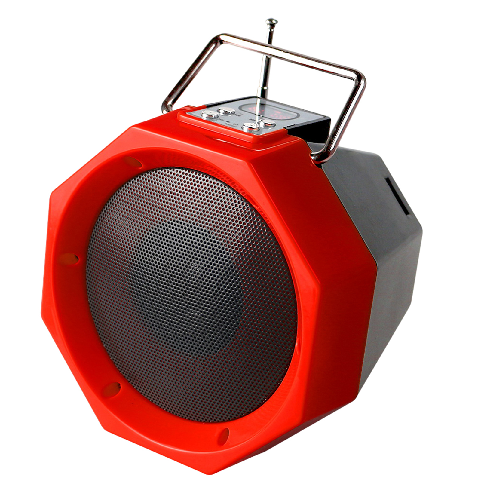 UPC 606540030547 product image for Quantum FX Rechargeable Bluetooth Speaker-Red | upcitemdb.com