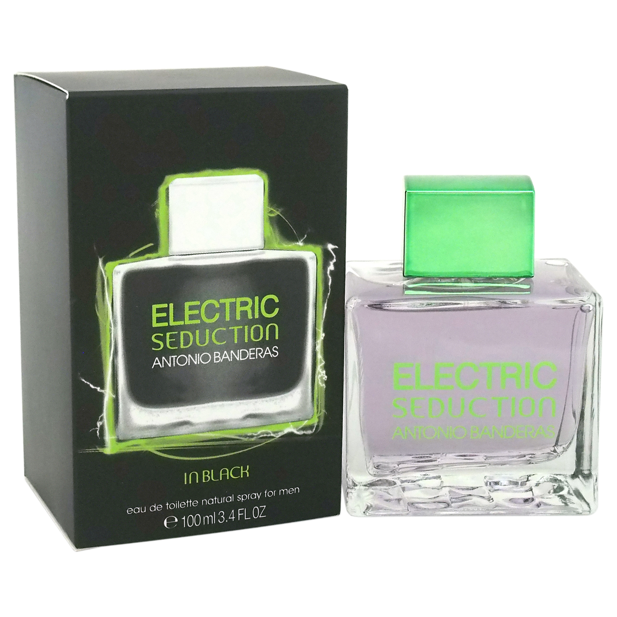 EAN 8411061768181 product image for Electric Seduction In Black by Antonio Banderas for Men - 3.4 oz EDT Spray | upcitemdb.com