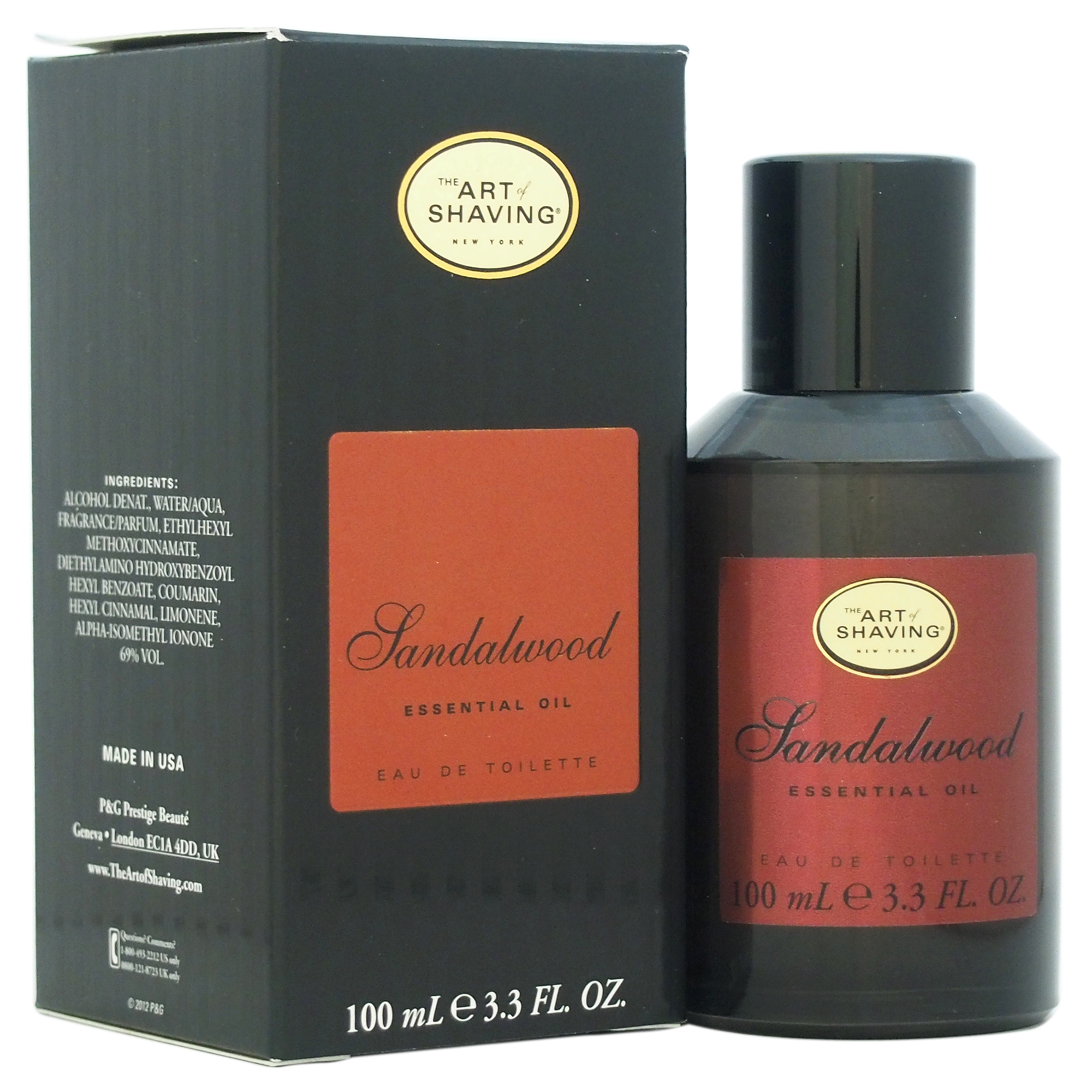 Sandalwood by The Art of Shaving for Men - 3.3 oz EDT Spray