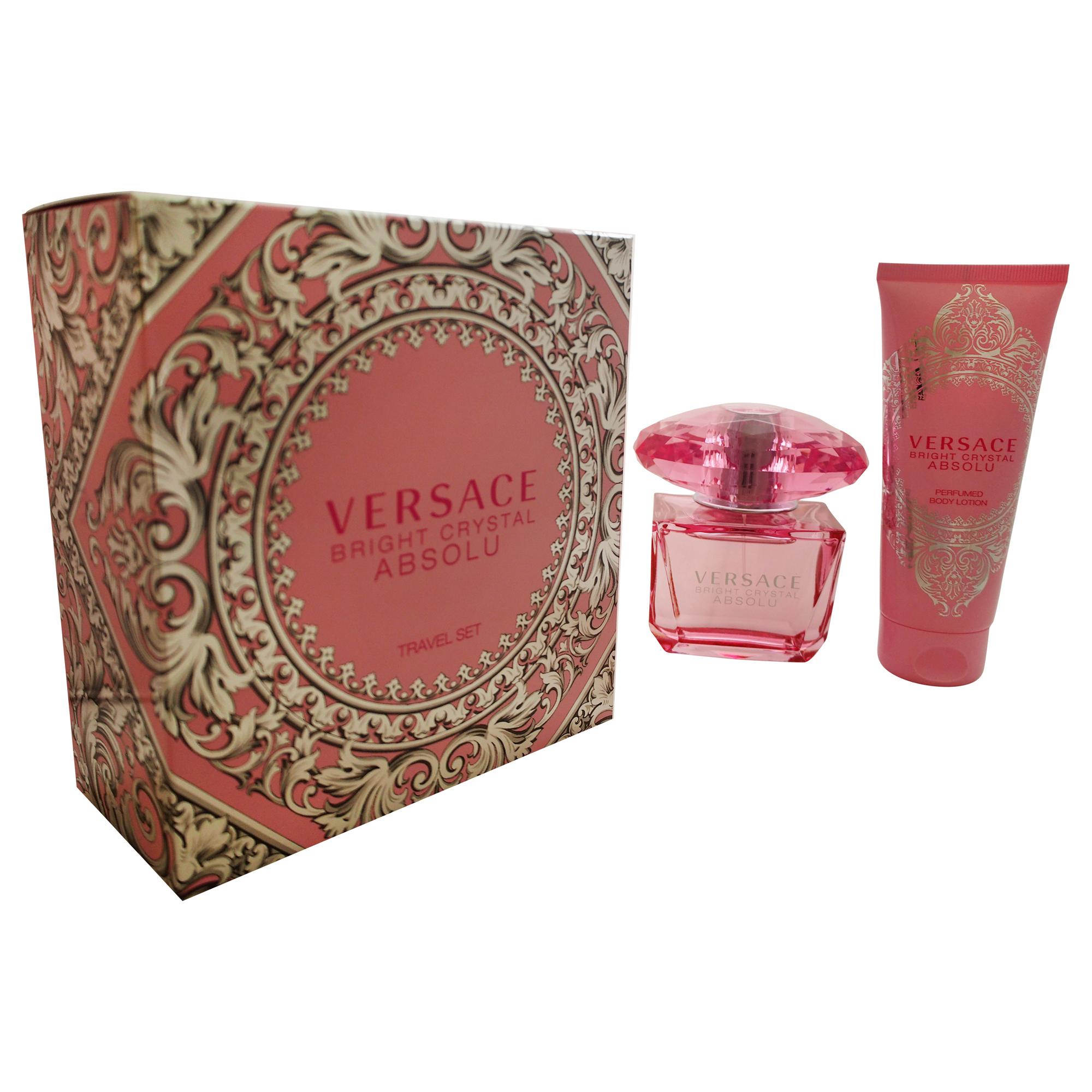 EAN 8011003821594 product image for Bright Crystal Absolu by Versace for Women - 2 Pc Gift Set 3oz EDP Spray, 3.4oz  | upcitemdb.com