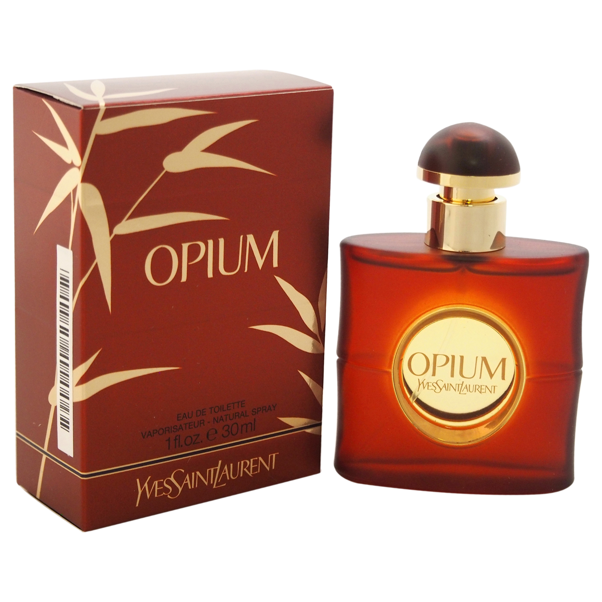 Opium by Yves Saint Laurent for Women - 1 oz EDT Spray, Orange Opium by Yves Saint Laurent for Women - 1 oz EDT Spray, Orange