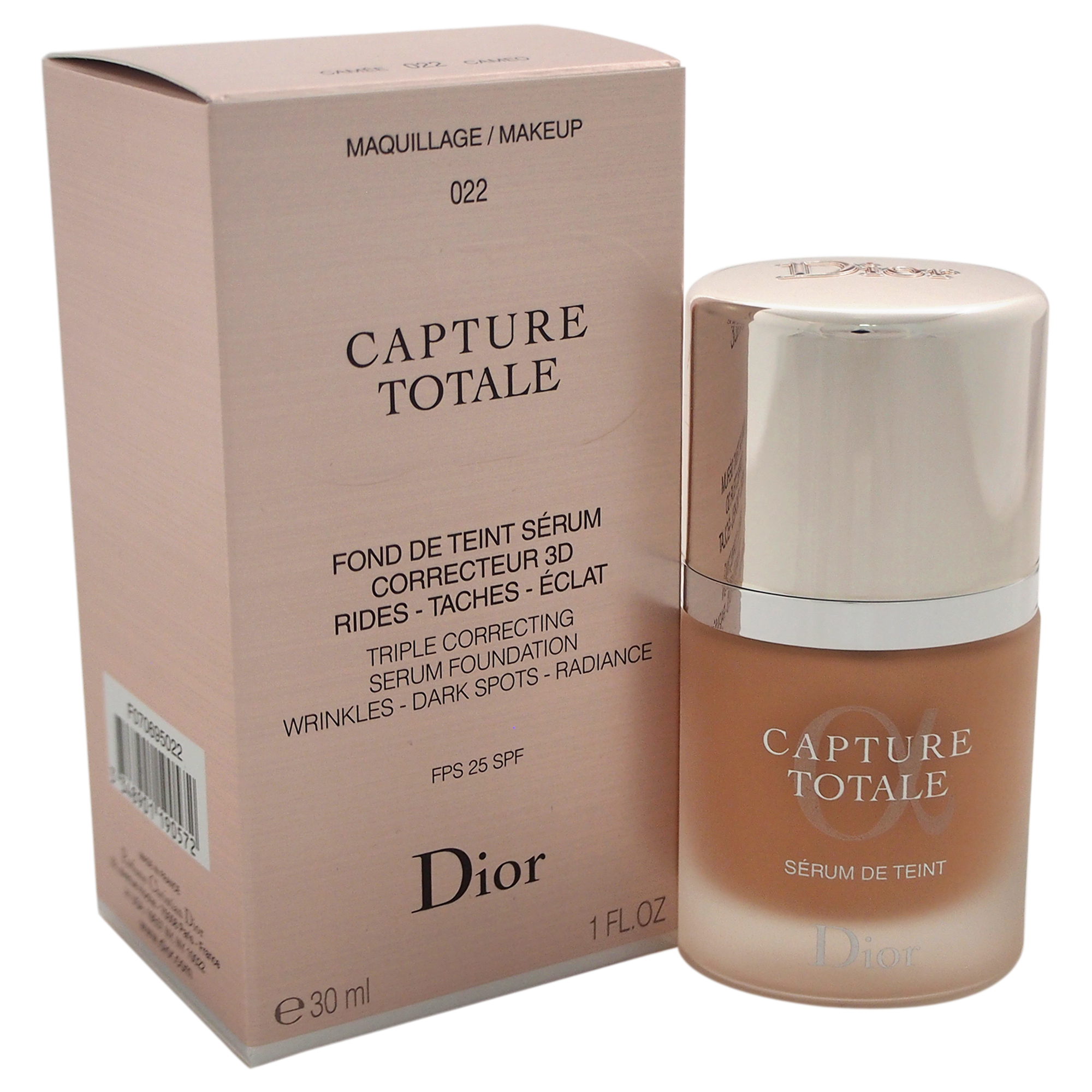 EAN 3348901190572 product image for Capture Totale Triple Correcting Serum Foundation SPF 25 - # 022 Cameo by Christ | upcitemdb.com