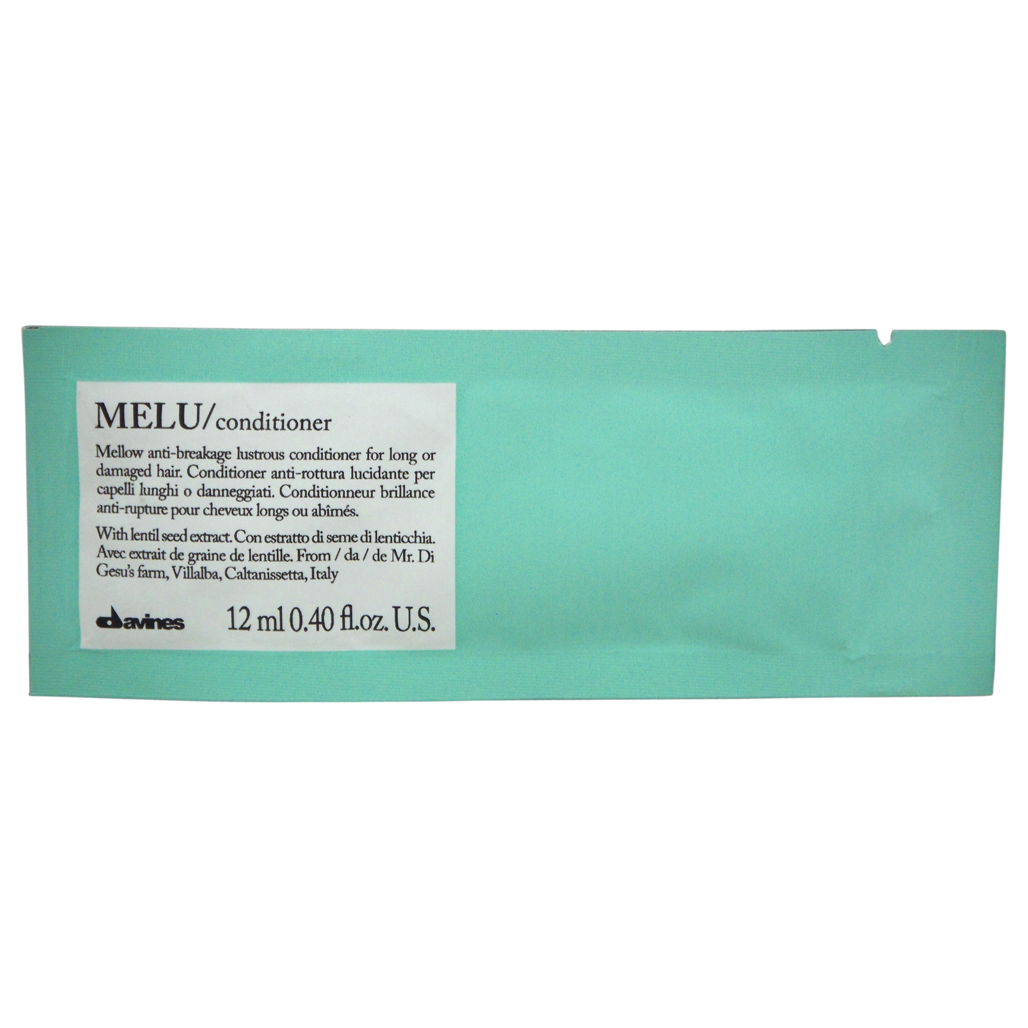Davines Mellow Anti-Breakage Lustrous Conditioner Sachet Kit, 12 x 0.41 Oz
