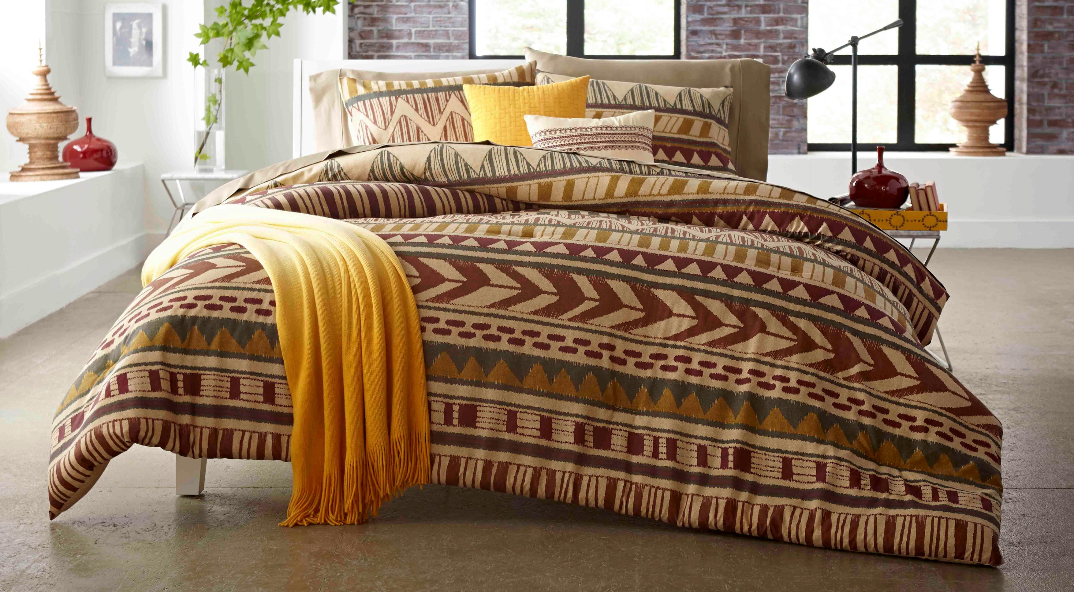 5-Piece Comforter Set - Tribal Stripe