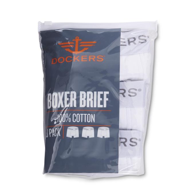 Dockers Men's 3Pack Boxer Briefs