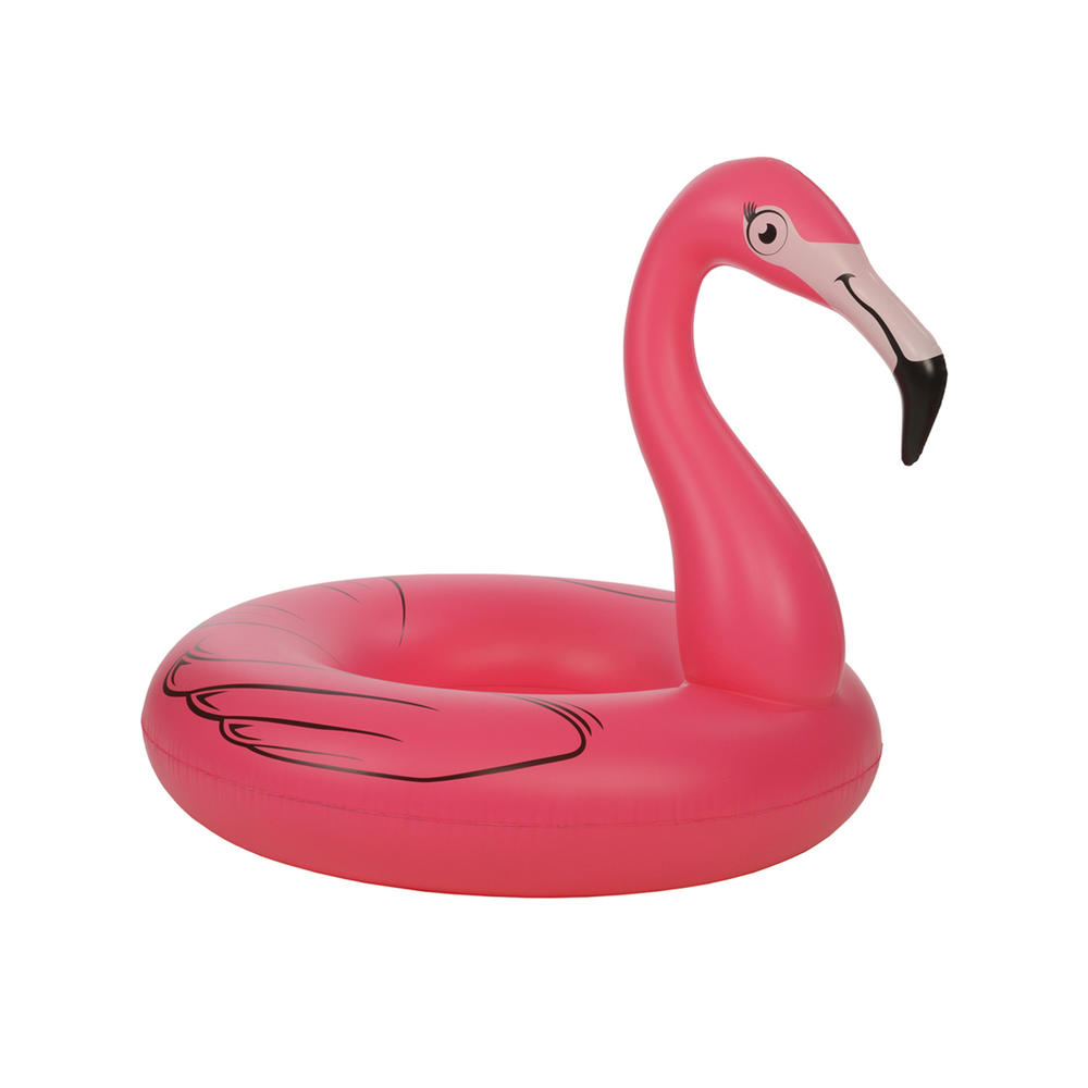 Jumbo 48" Flamingo Inflatable Raft & Pool Float (4')
