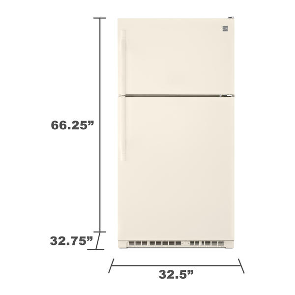 Kenmore 21 cu. ft. Top Freezer Refrigerator w/ HumidityControlled