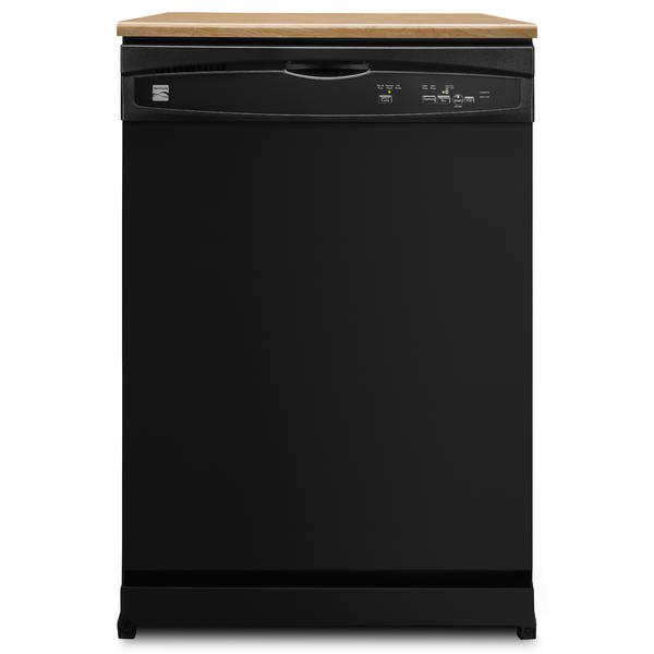 Kenmore 17489 24" Portable Dishwasher Black Sears Hometown Stores