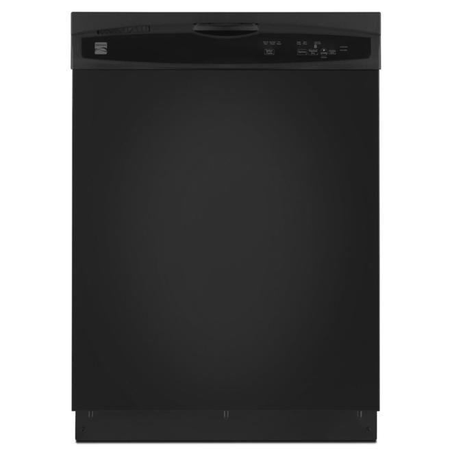 Kenmore 13009 24" BuiltIn Dishwasher Black Sears Outlet